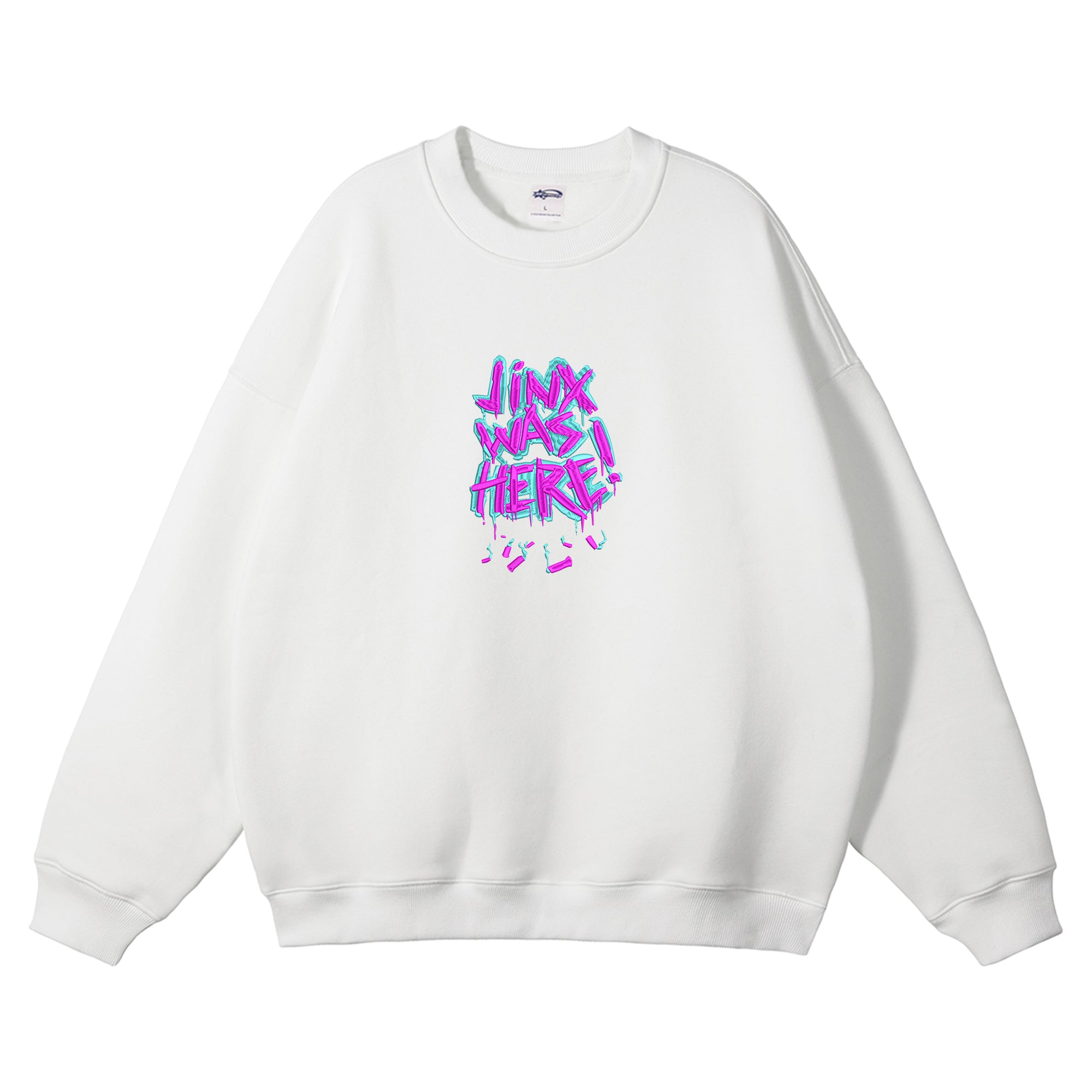 Jinx Embroidered Crewneck Sweatshirt