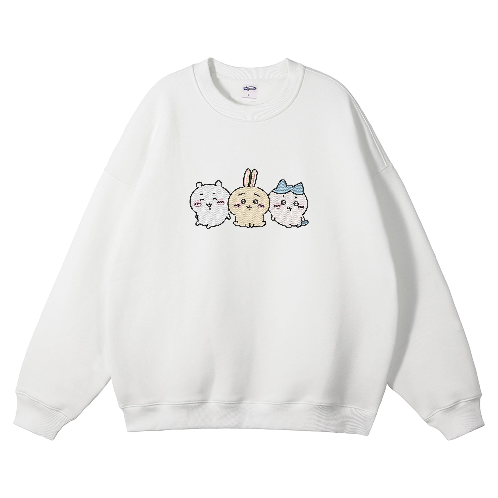 Chiikawa Embroidered Crewneck Sweatshirt