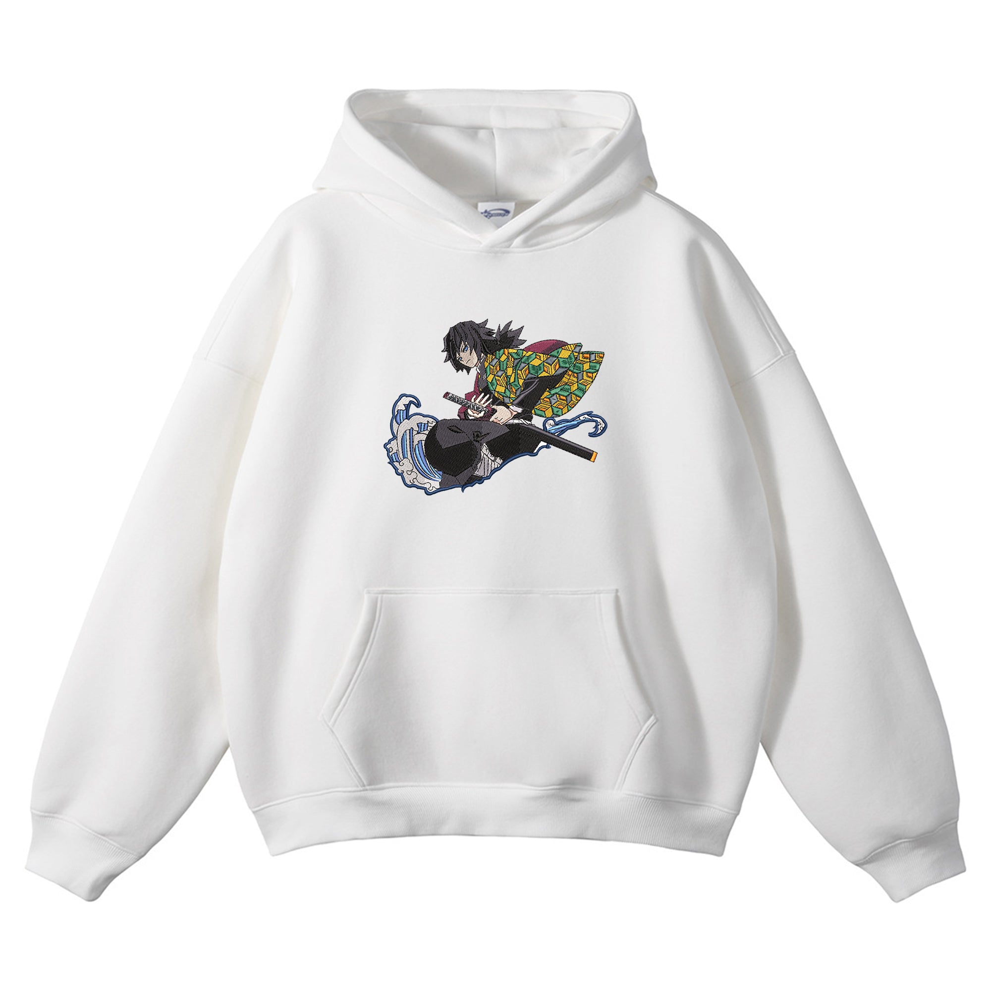 Tomioka Giyuu Embroidered Hoodie
