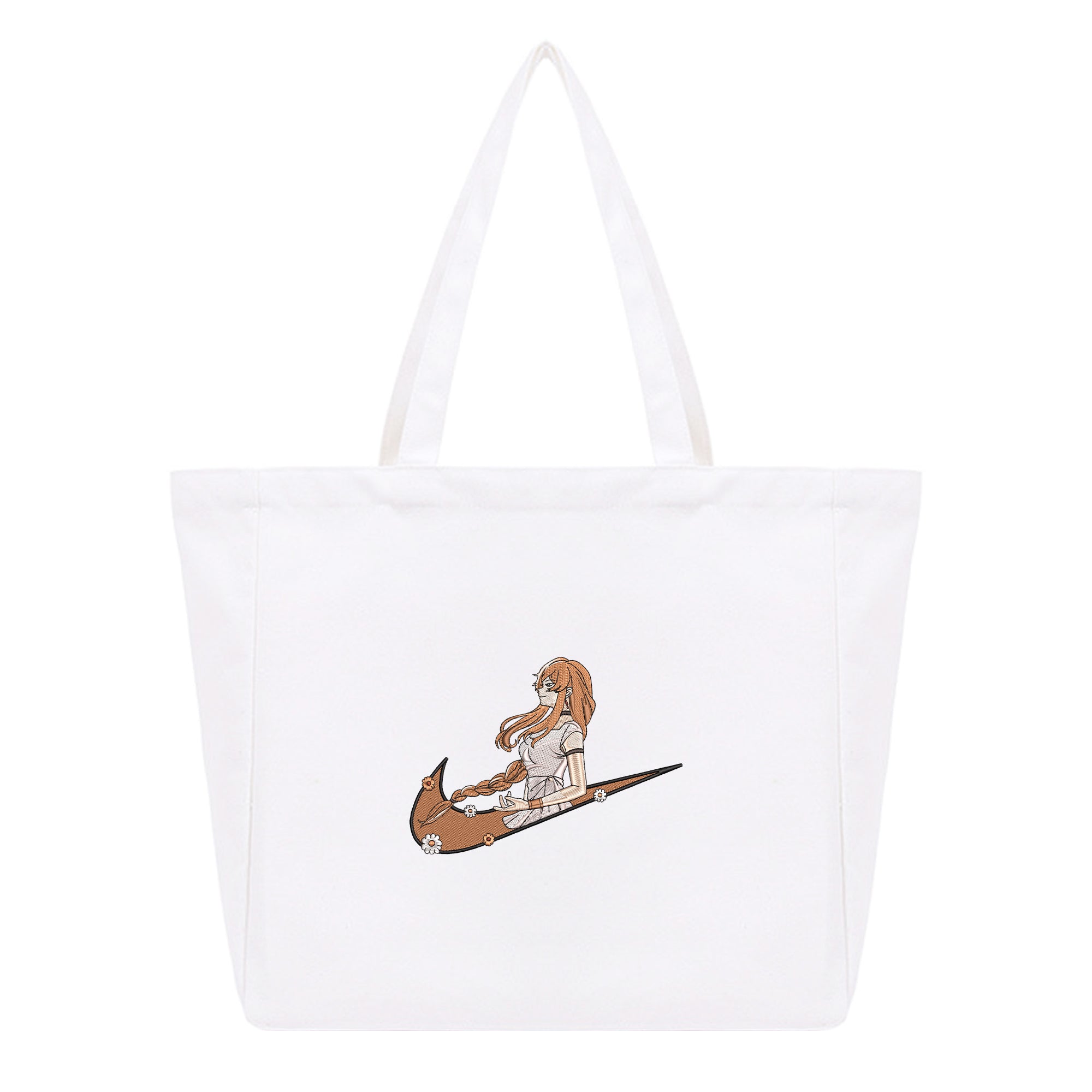 Flamme Embroidery Cotton Tote Bag