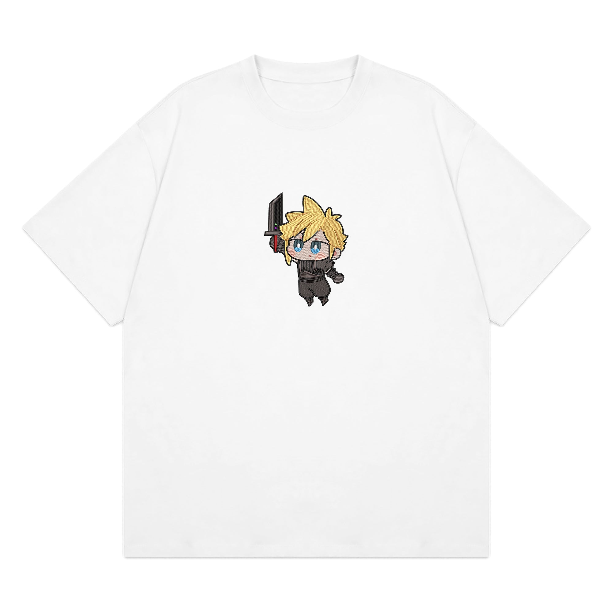 Cloud Strife Embroidered T-Shirt