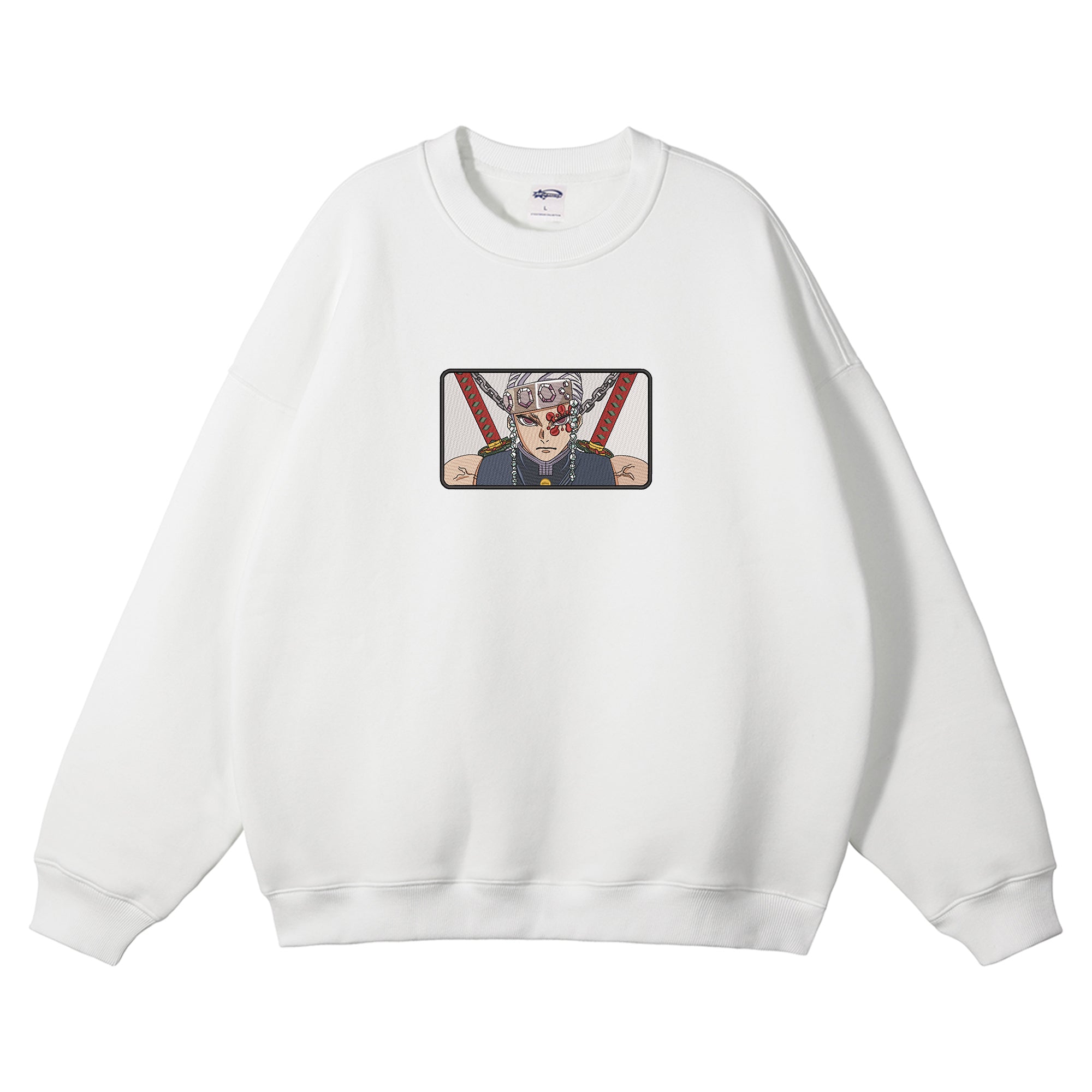 Uzui Tengen Embroidered Crewneck Sweatshirt