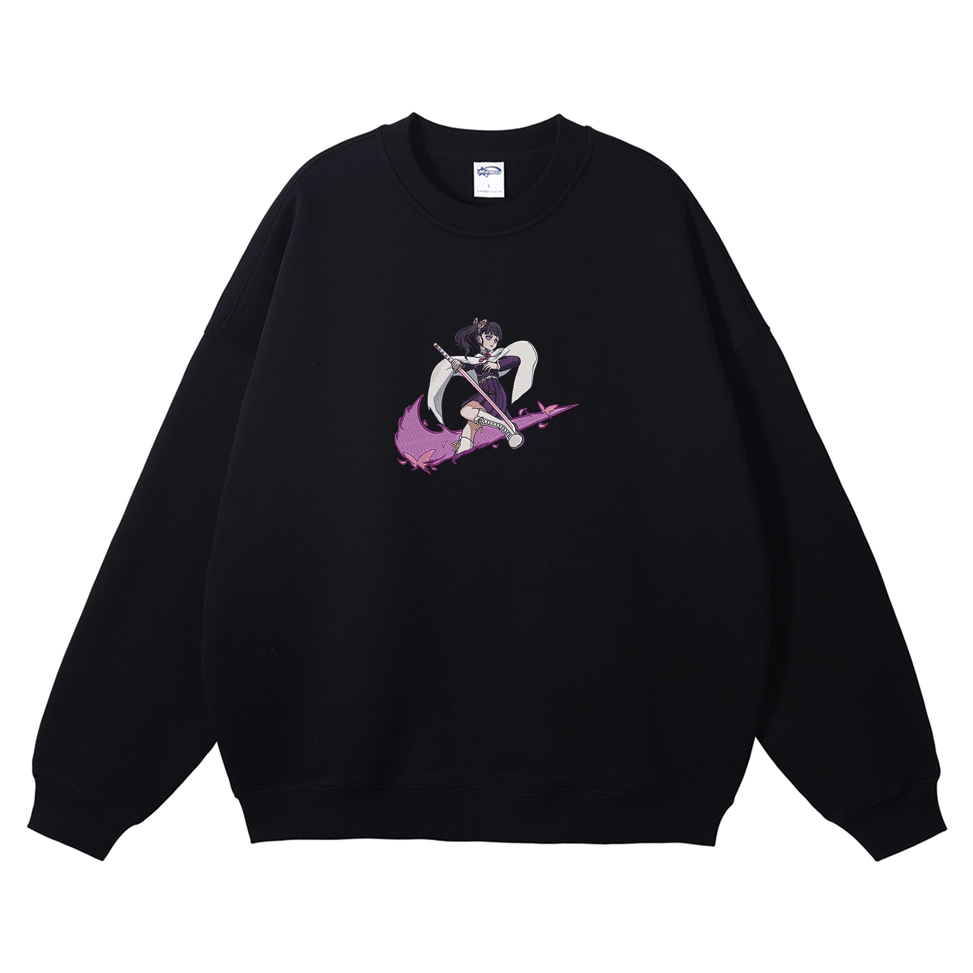 Tsuyuri Kanao Embroidered Crewneck Sweatshirt