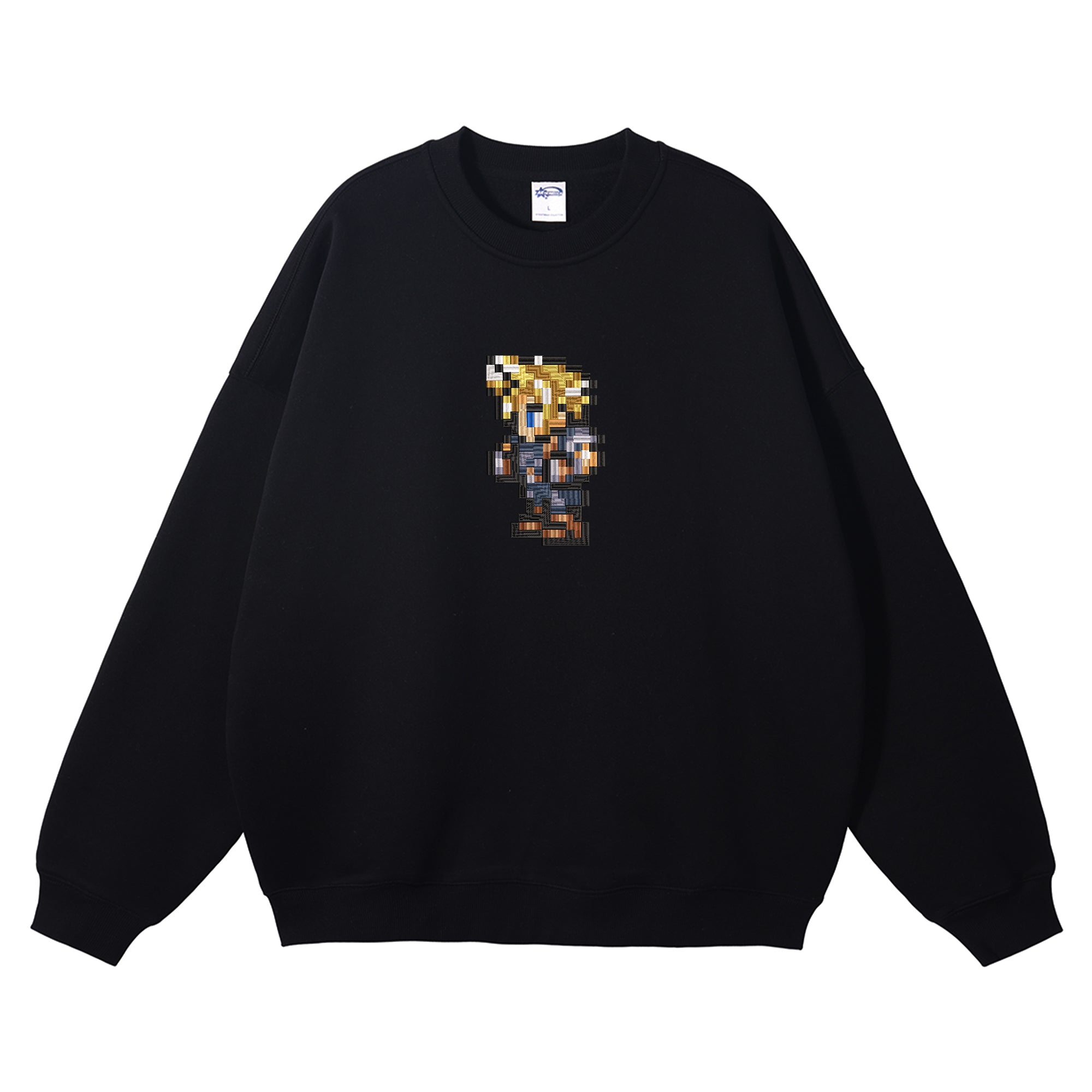 Cloud Strife Embroidered Crewneck Sweatshirt