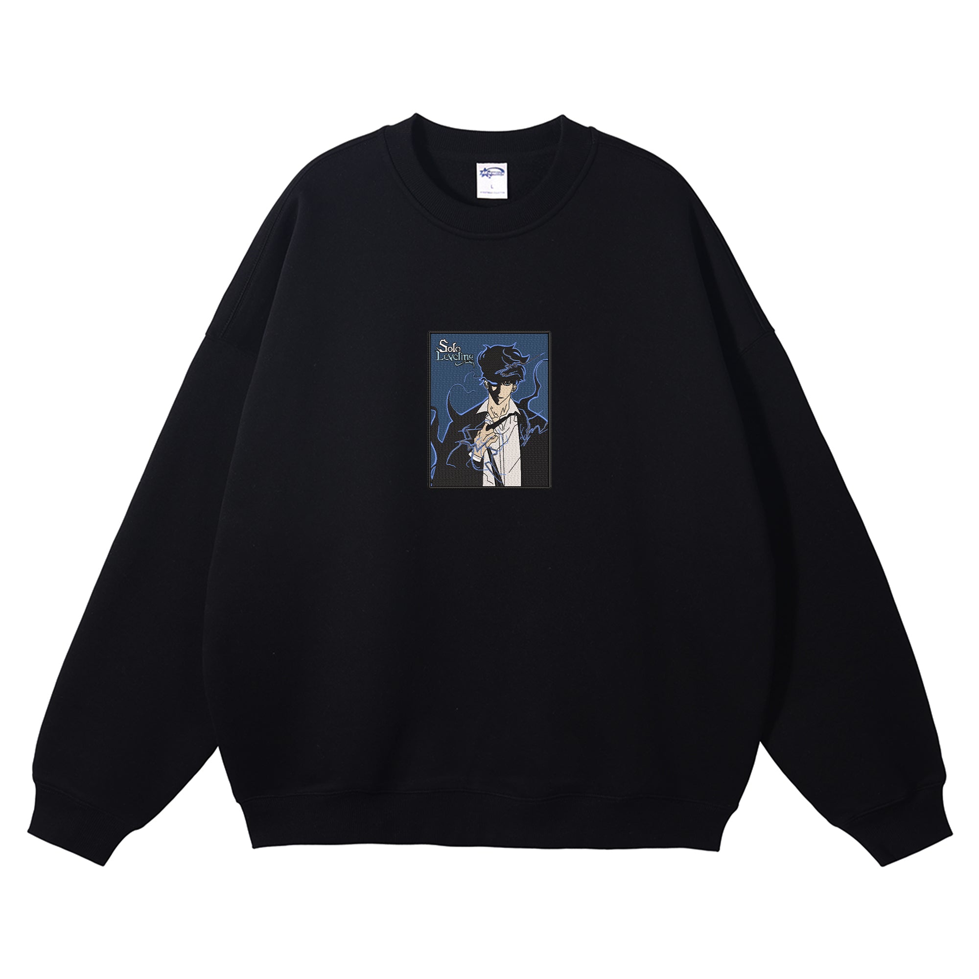 Sung Jin-woo Embroidered Crewneck Sweatshirt
