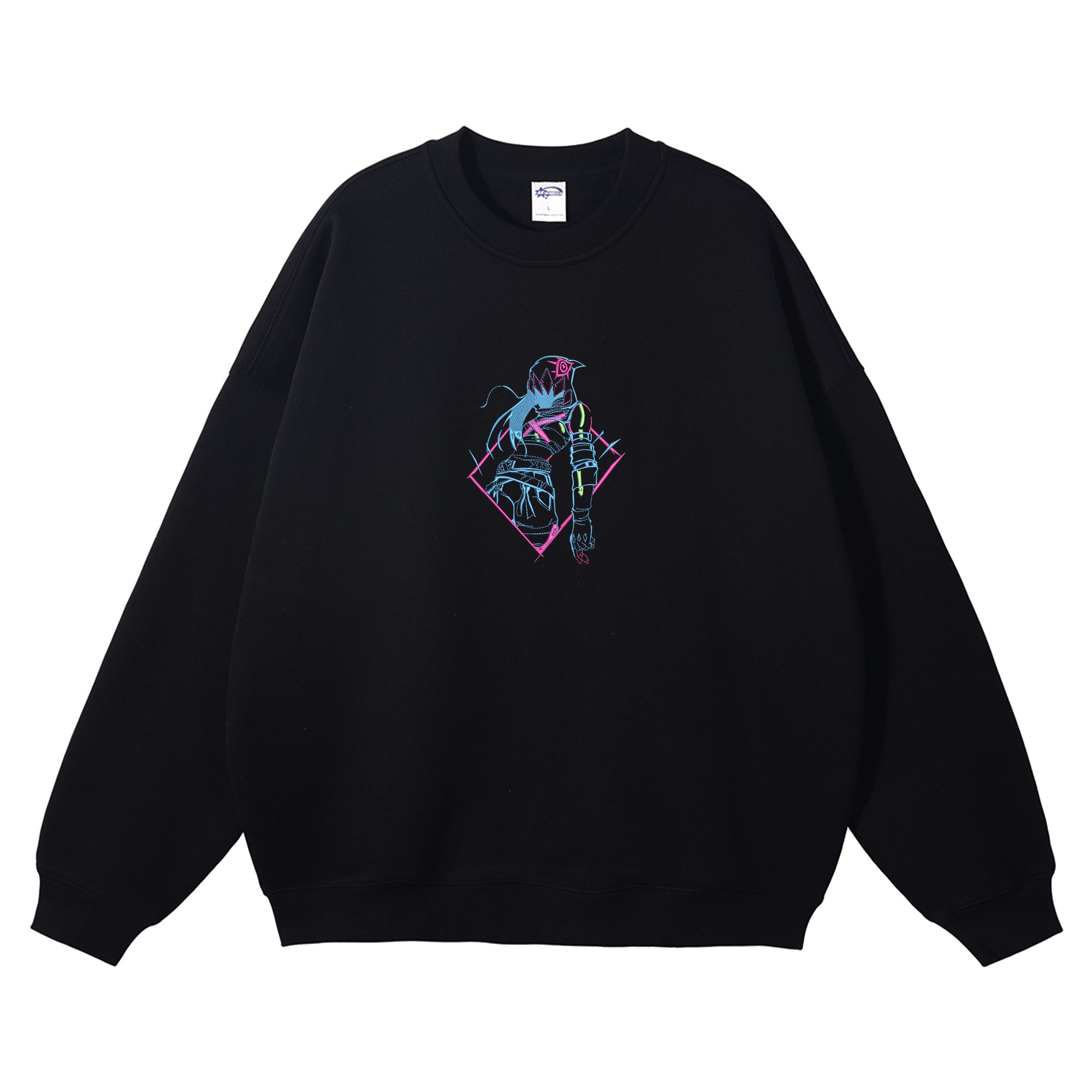Jinx Embroidered Crewneck Sweatshirt