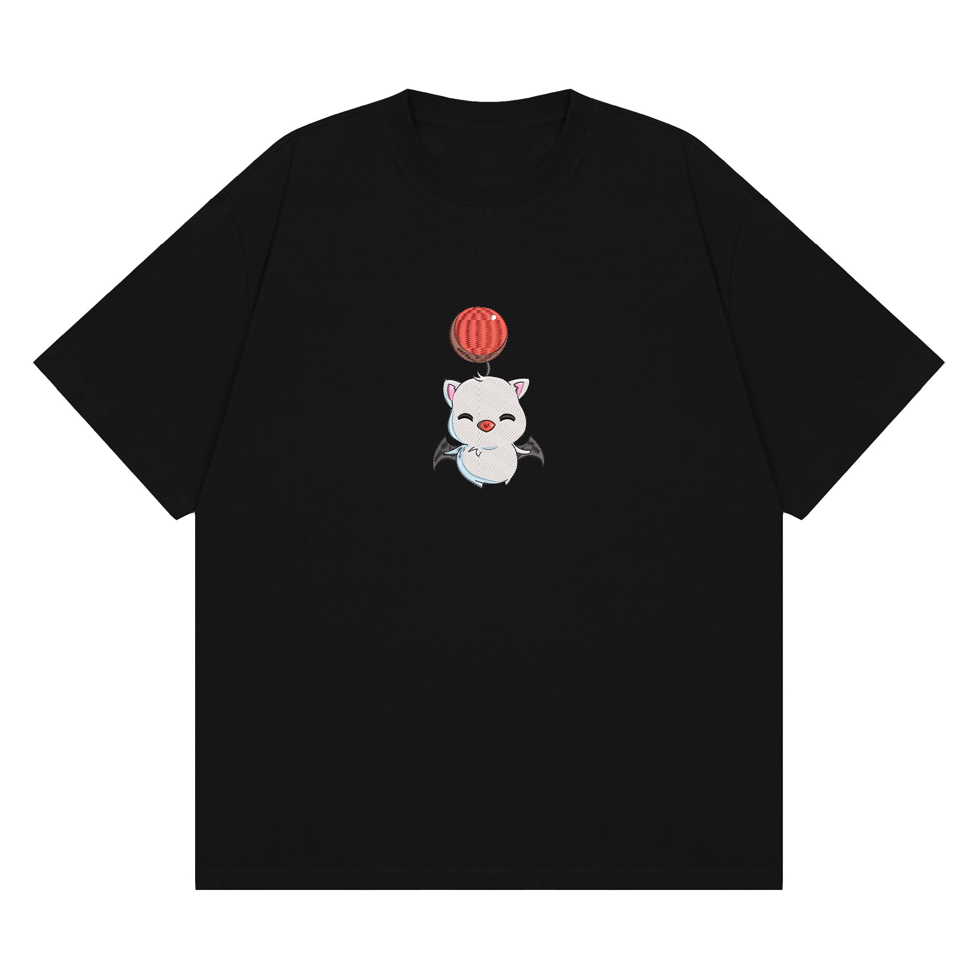 Moogle Embroidered T-Shirt