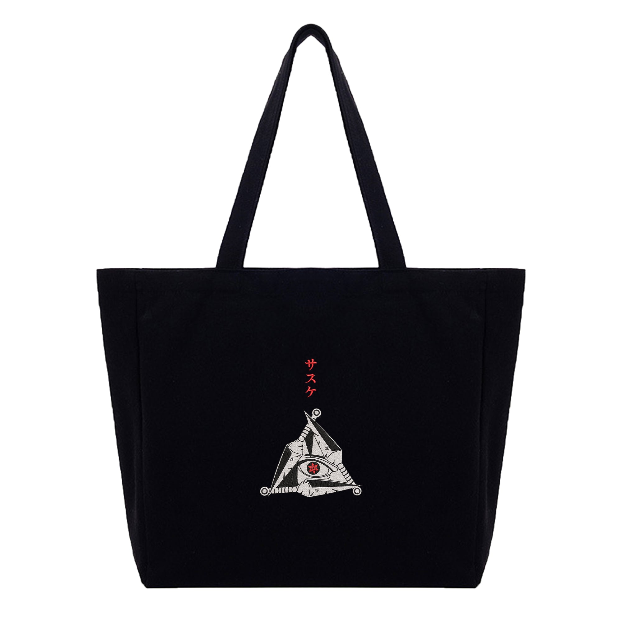 Naruto Embroidery Cotton Tote Bag