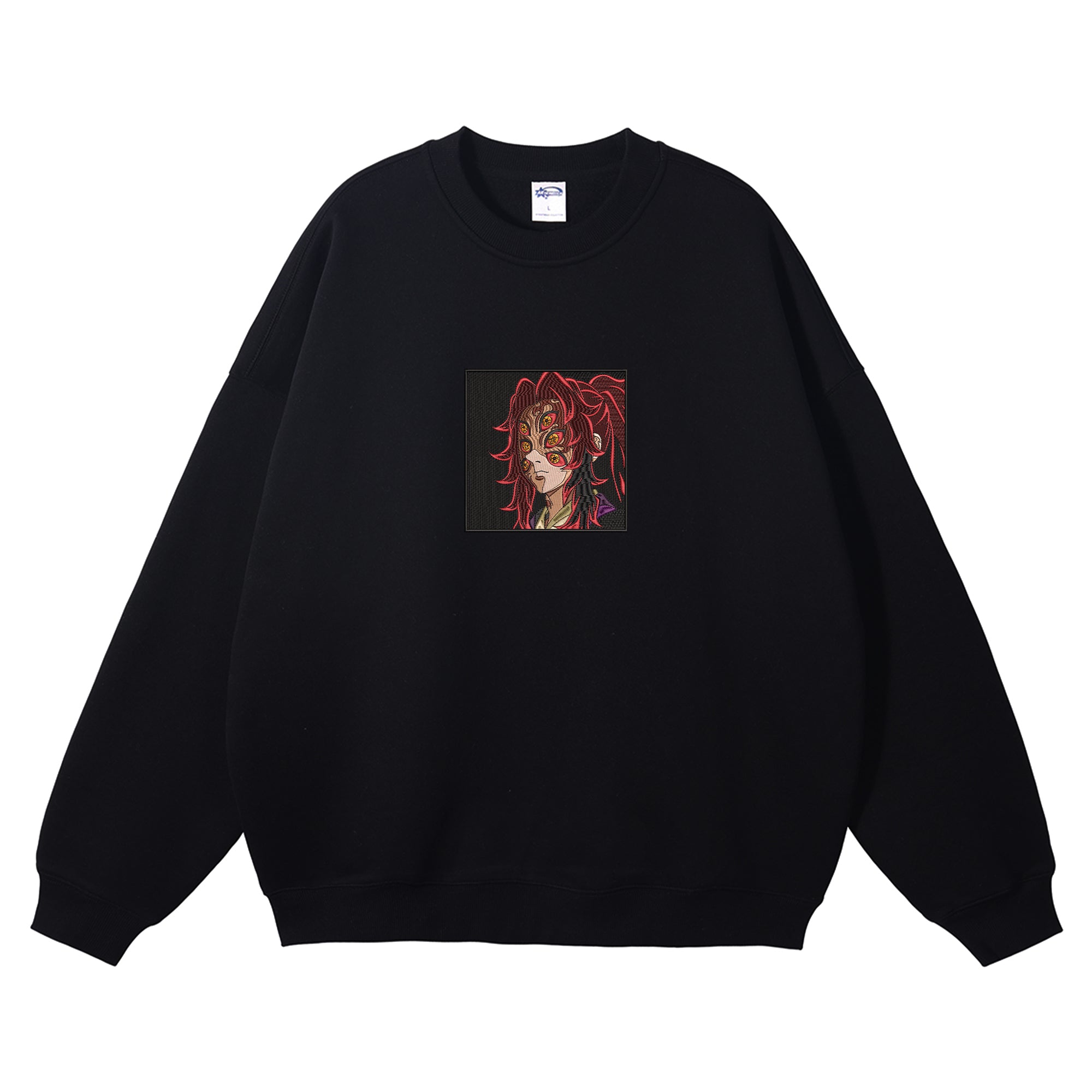 Kokushibou Embroidered Crewneck Sweatshirt