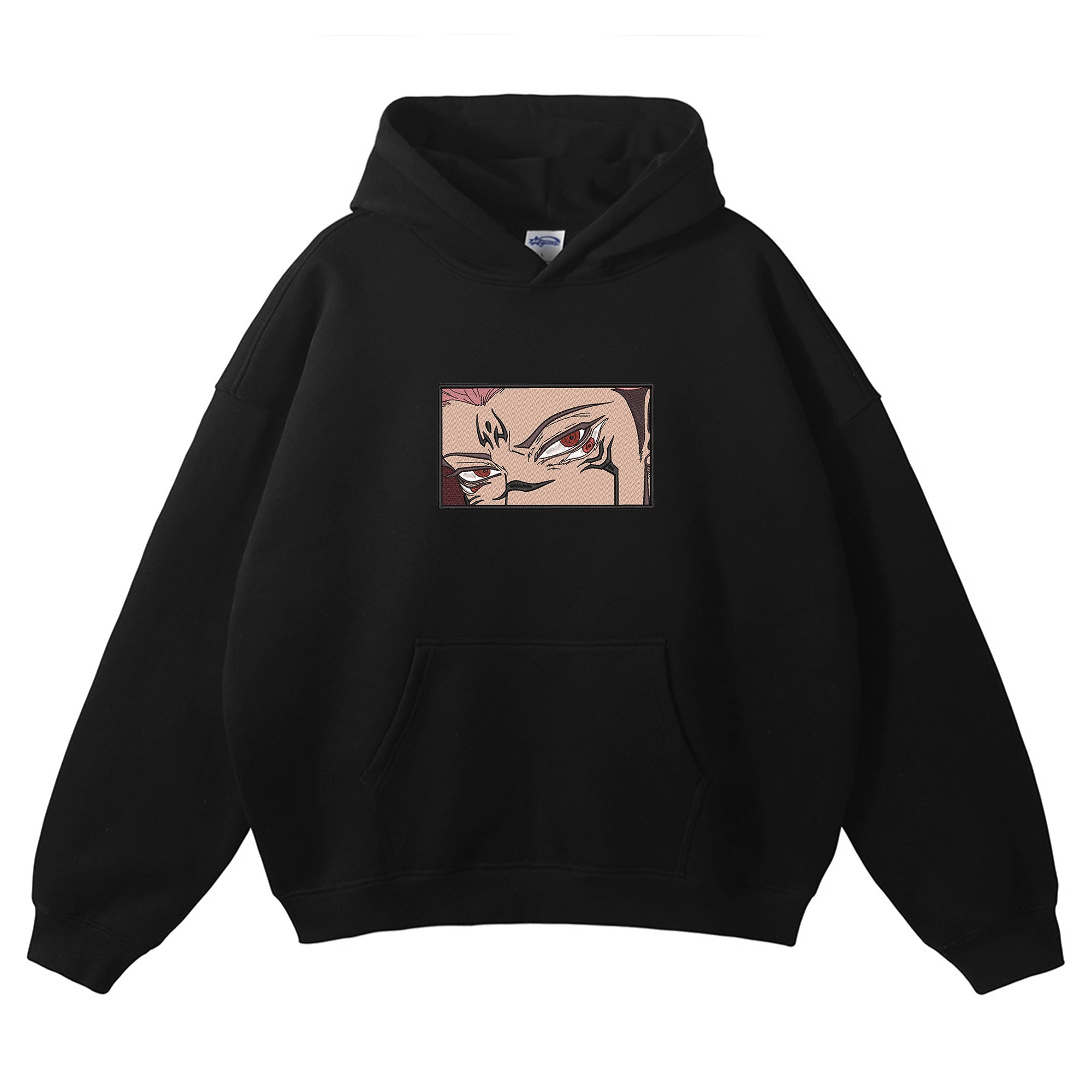 Ryomen Sukuna Embroidered Hoodie