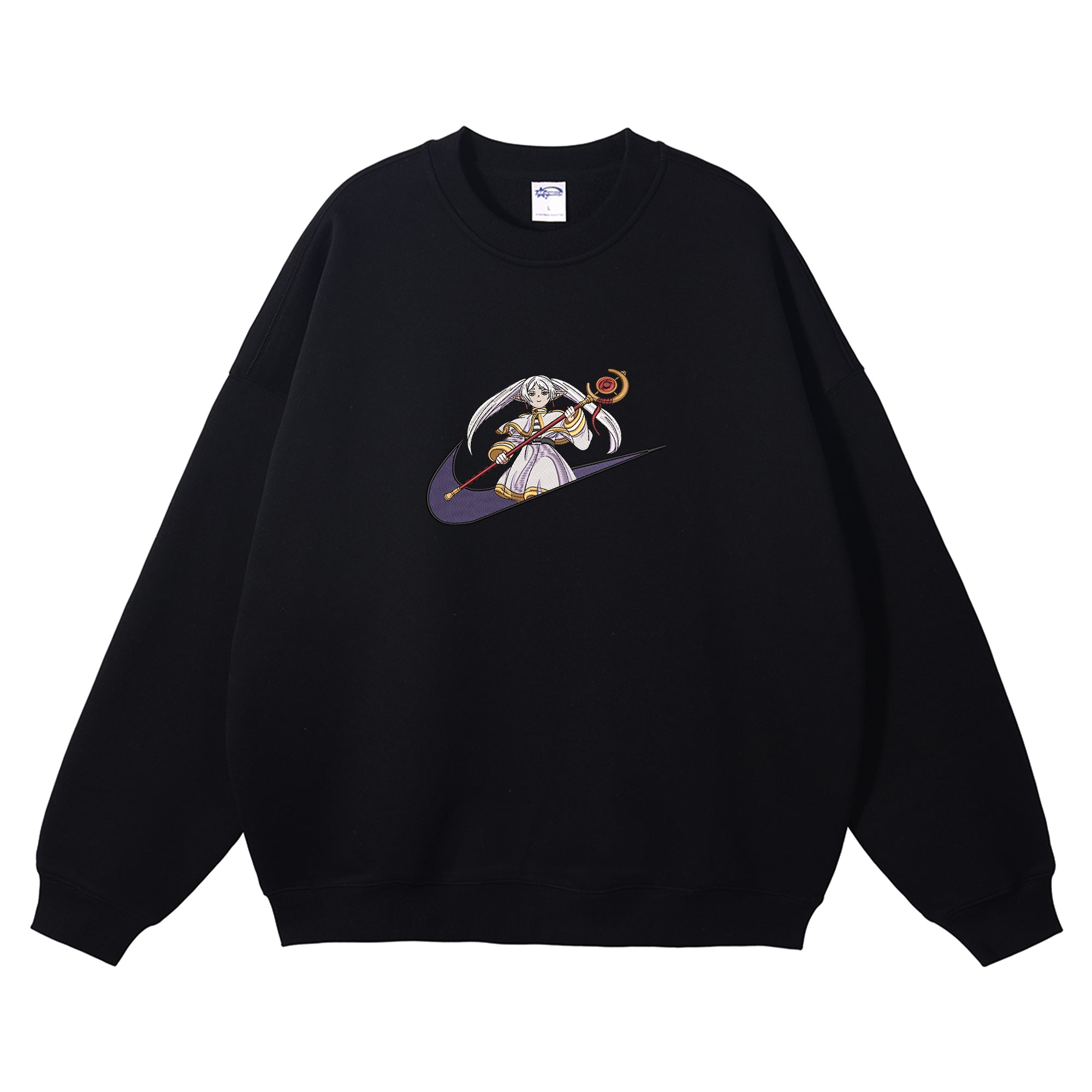 Frieren Embroidered Crewneck Sweatshirt
