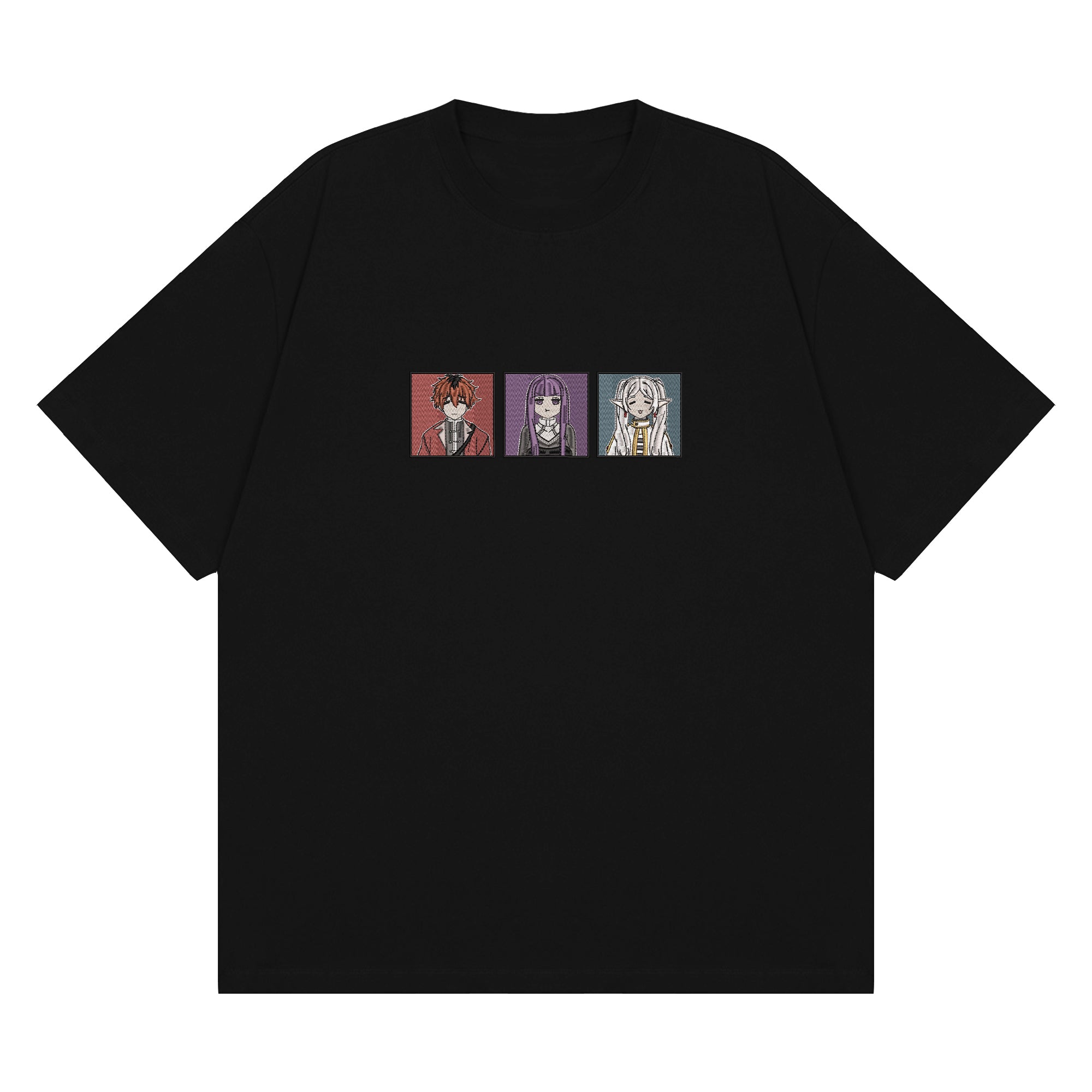 Frieren Fern Stark Embroidered T-Shirt