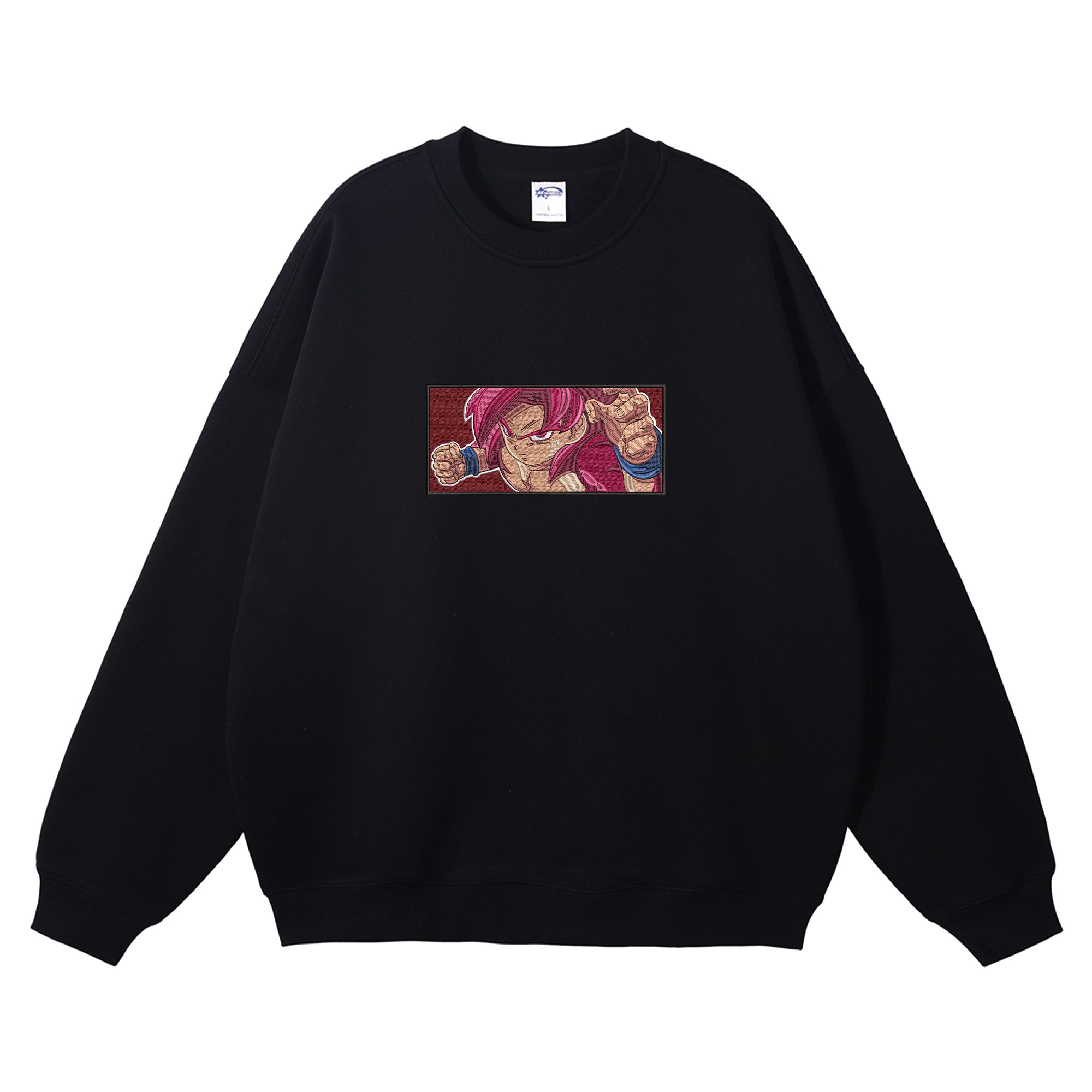 Son Goku Embroidered Crewneck Sweatshirt