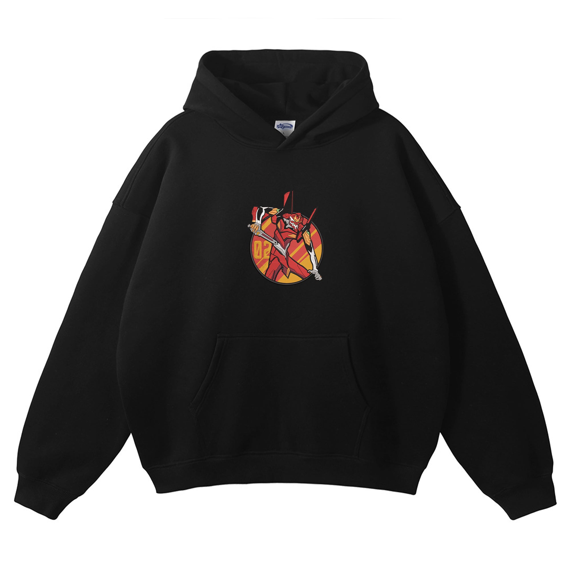Asuka EVA02 Embroidered Hoodie