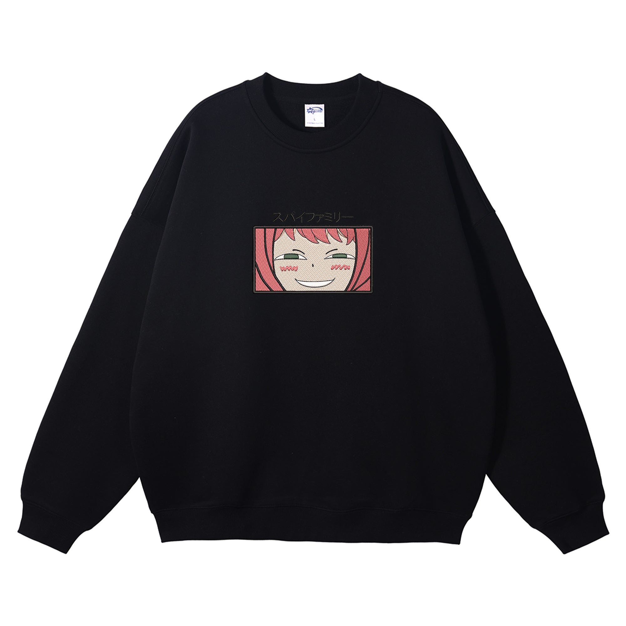 Anya Forger Embroidered Crewneck Sweatshirt