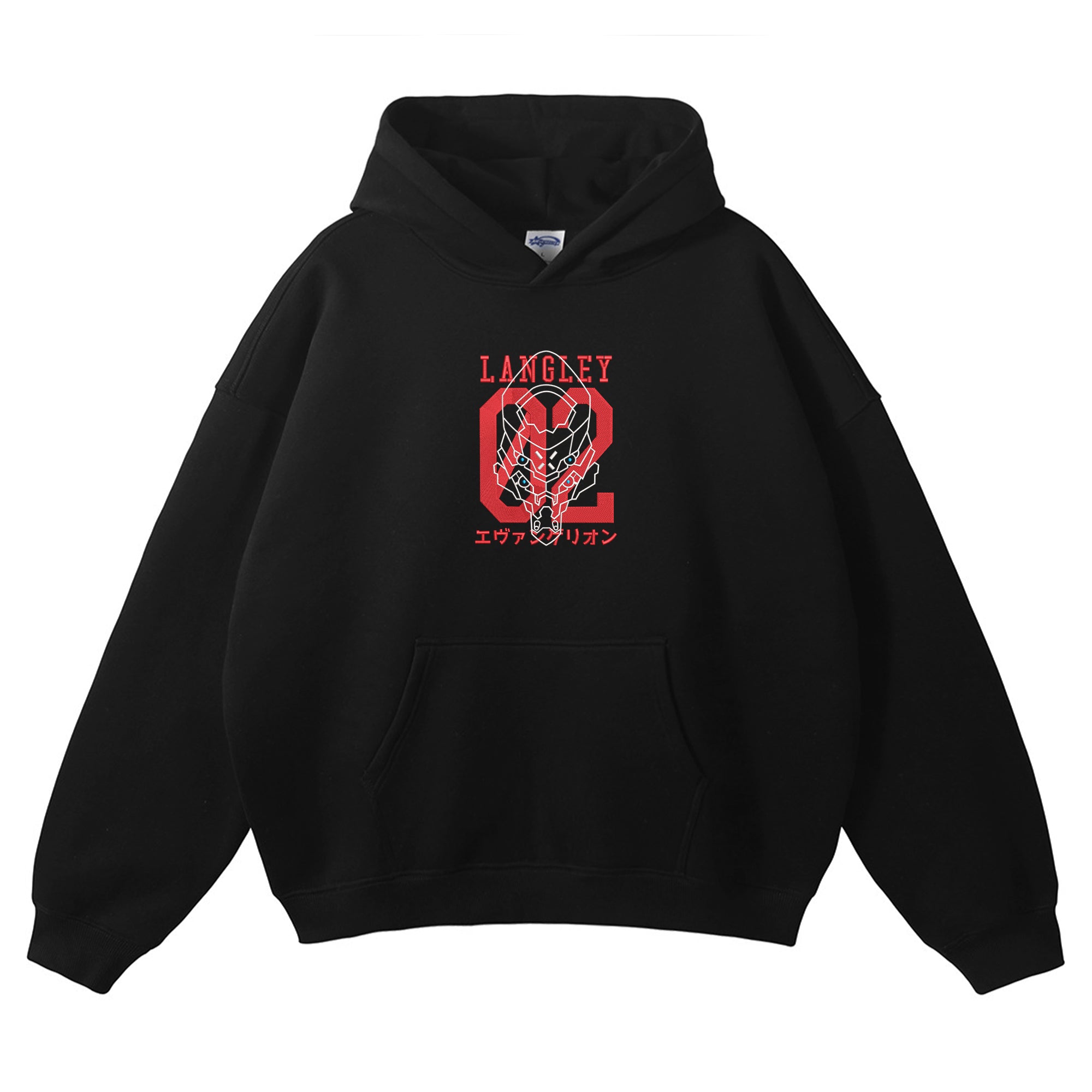 Asuka EVA02 Embroidered Hoodie