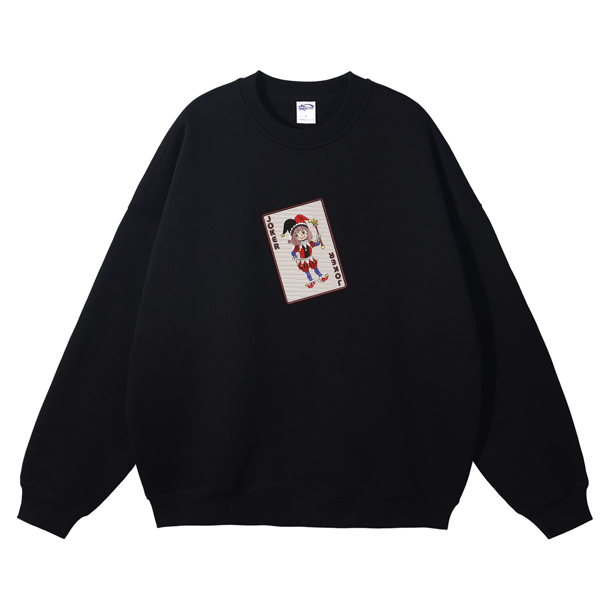 Anya Forger Embroidered Crewneck Sweatshirt