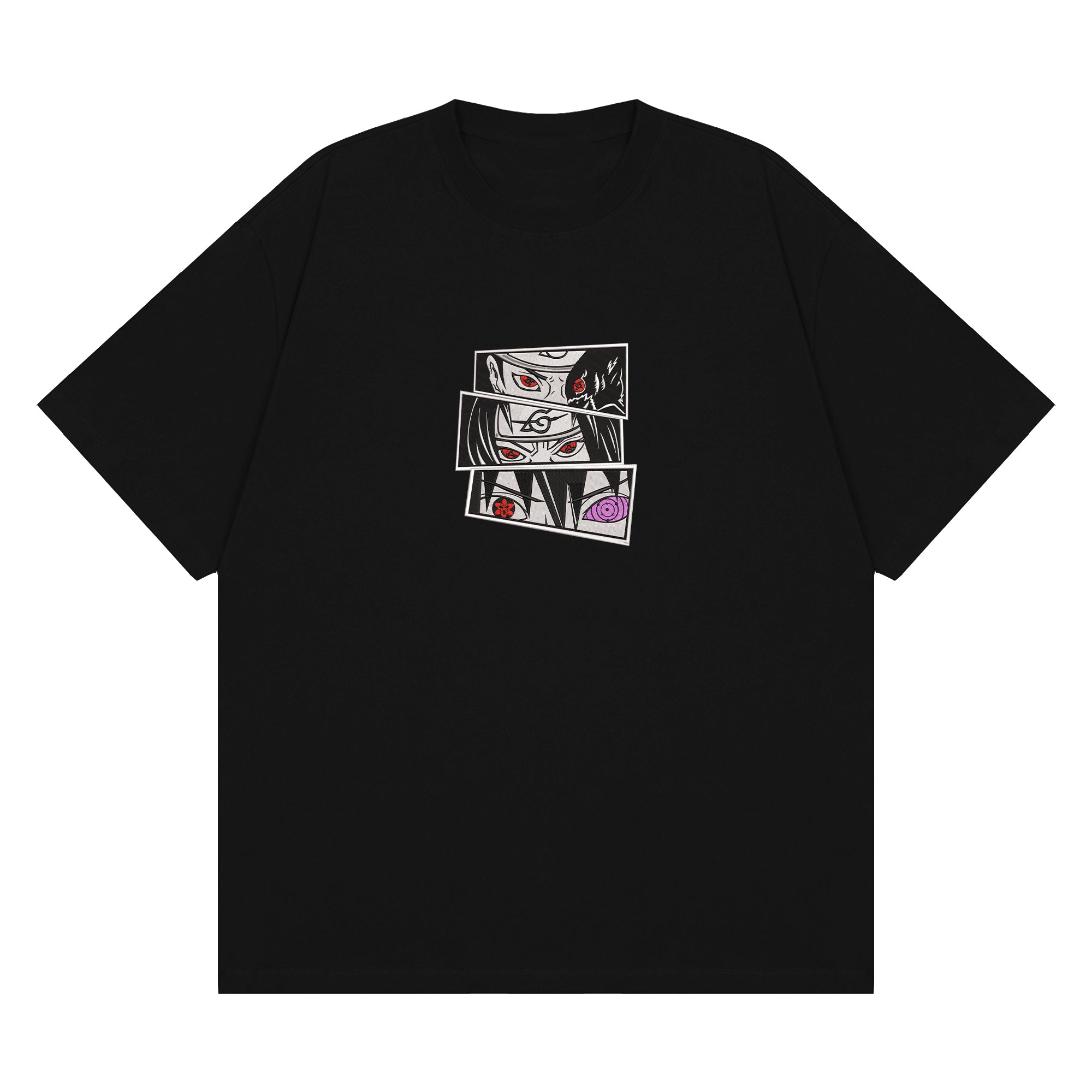 Uchiha Embroidered T-Shirt