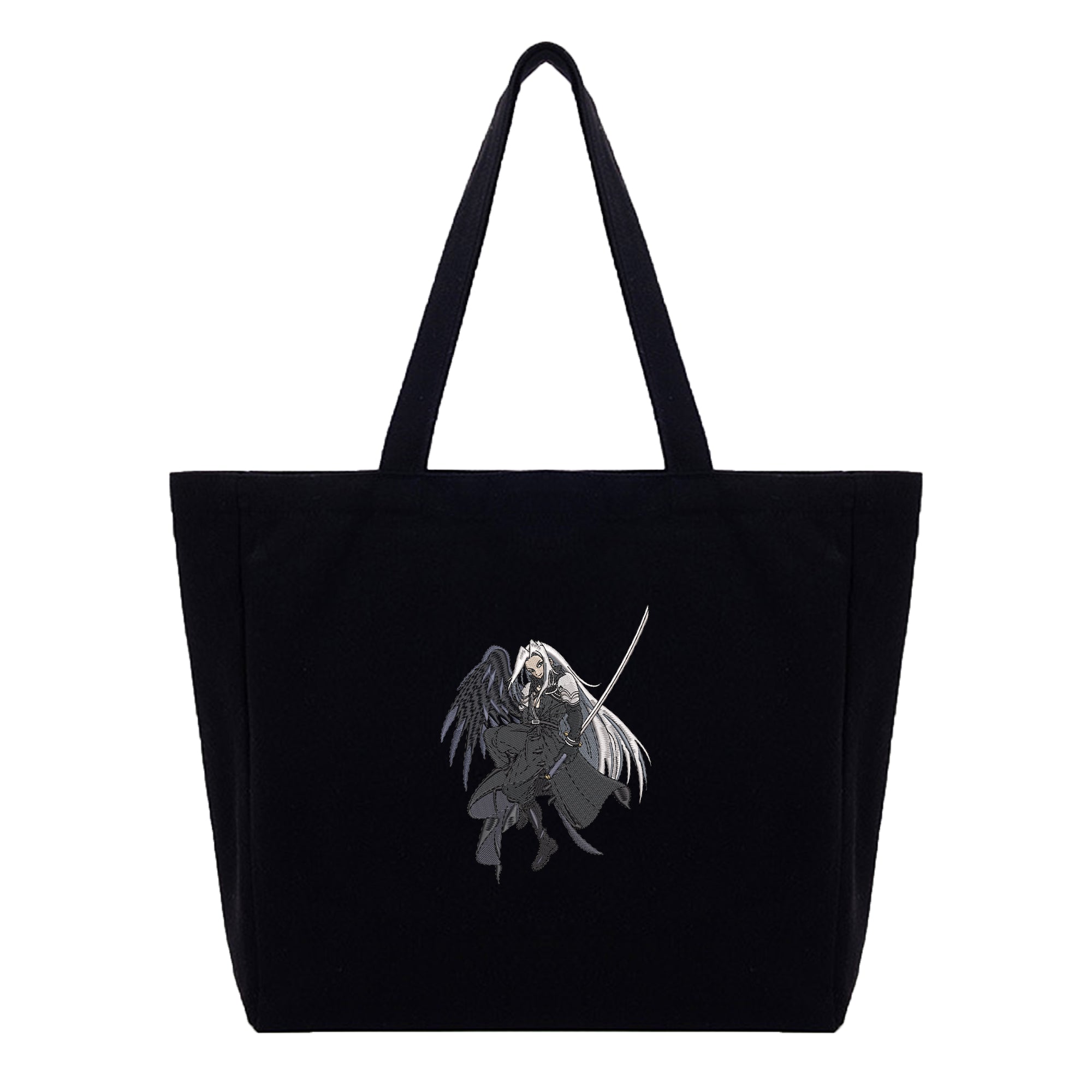 Sephiroth Embroidery Cotton Tote Bag