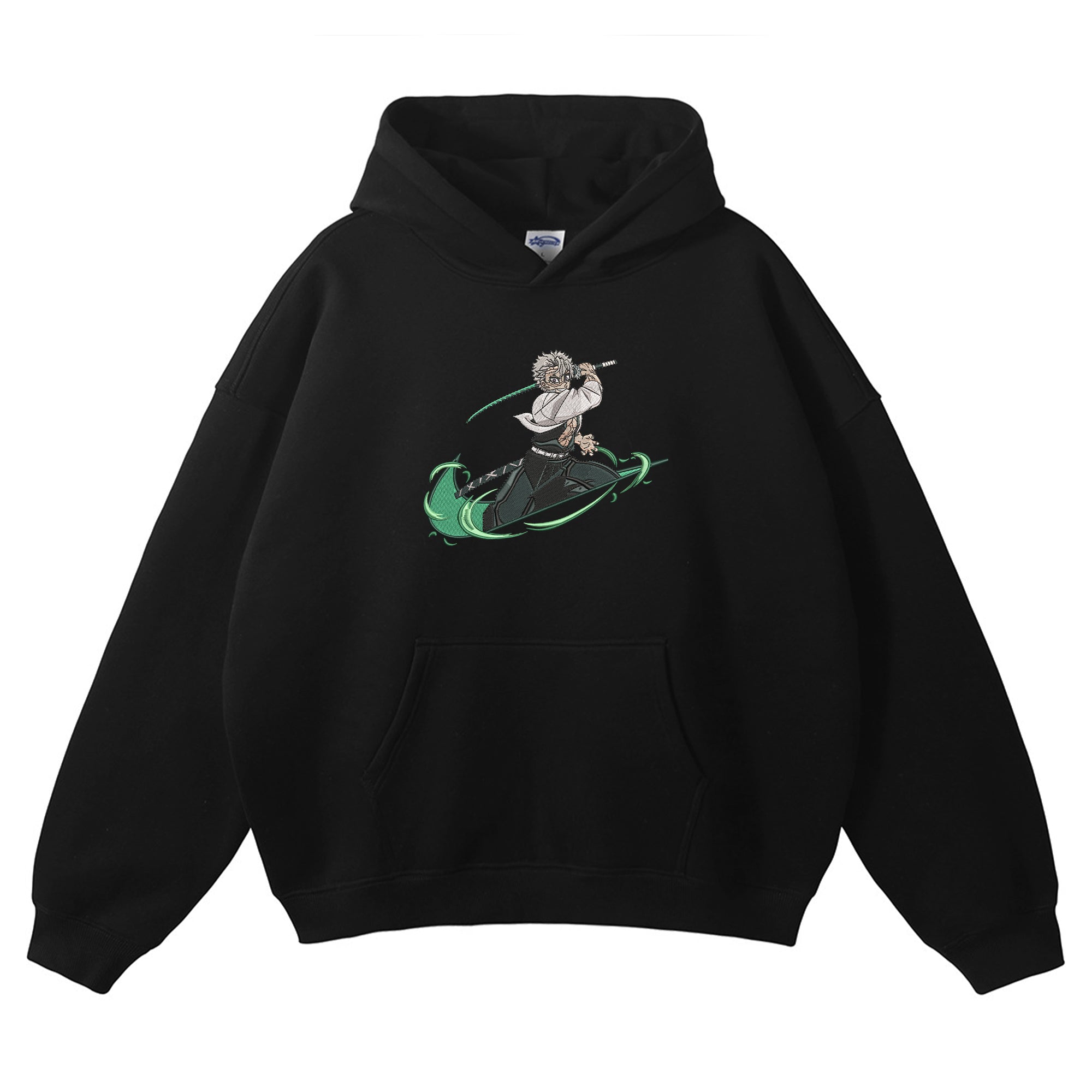 Shinazugawa Sanemi Embroidered Hoodie