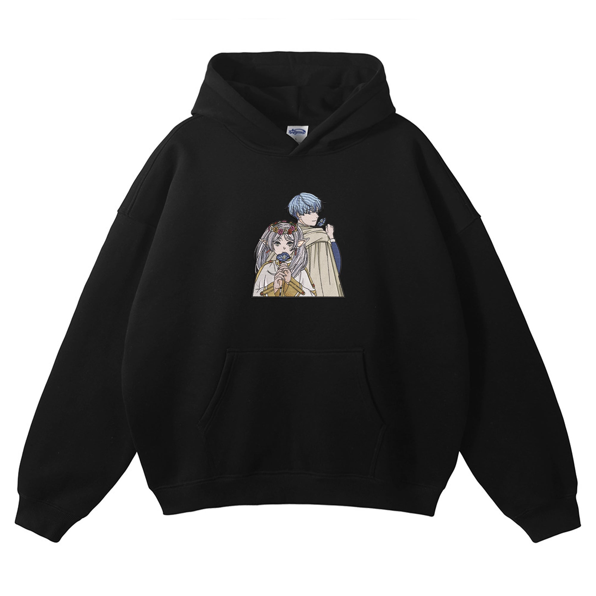 Frieren Himmel Embroidered Hoodie