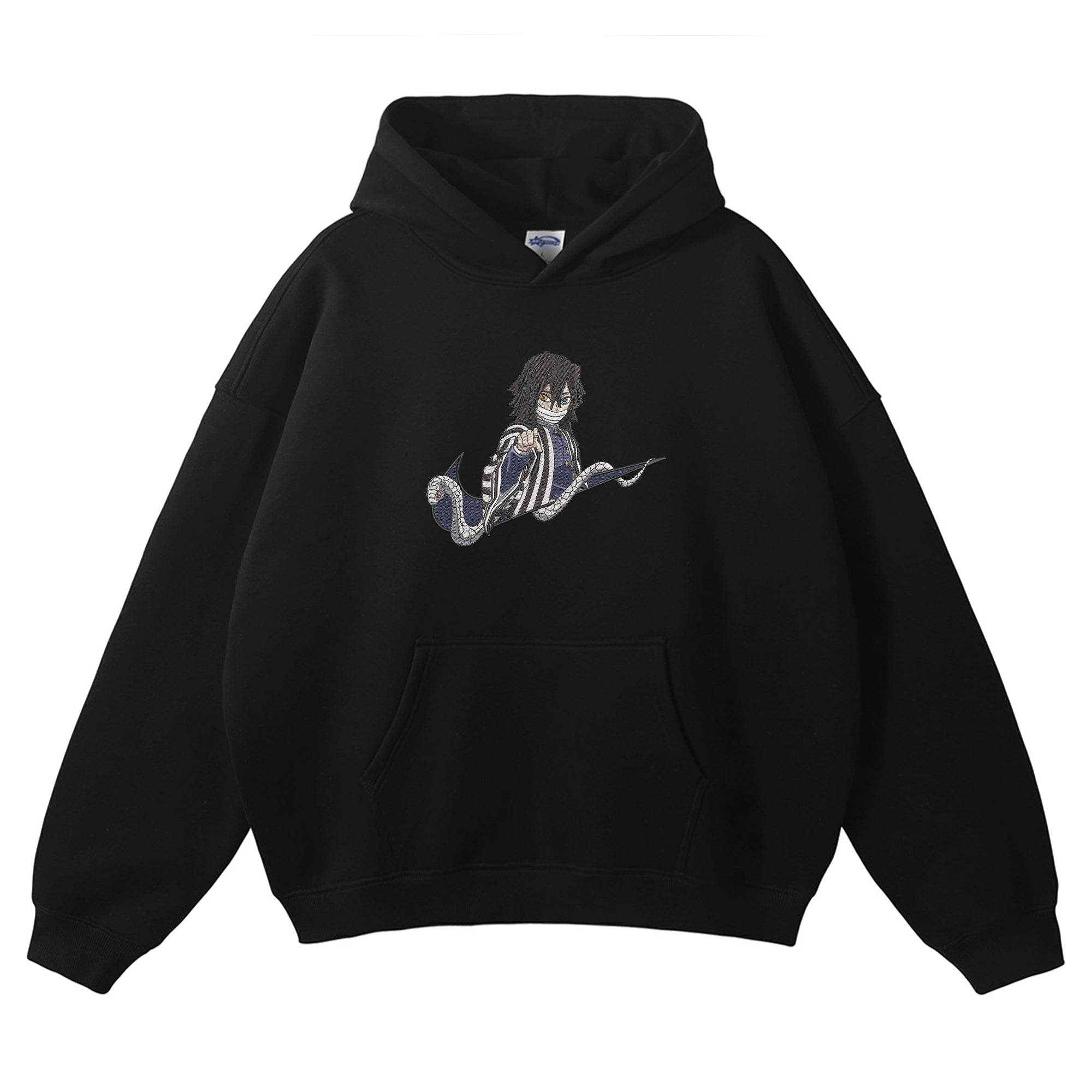 Iguro Obanai Embroidered Hoodie