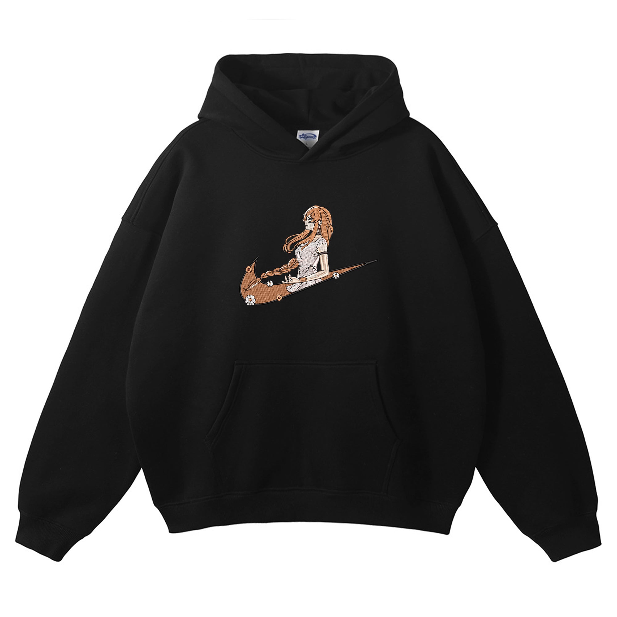 Flamme Embroidered Hoodie