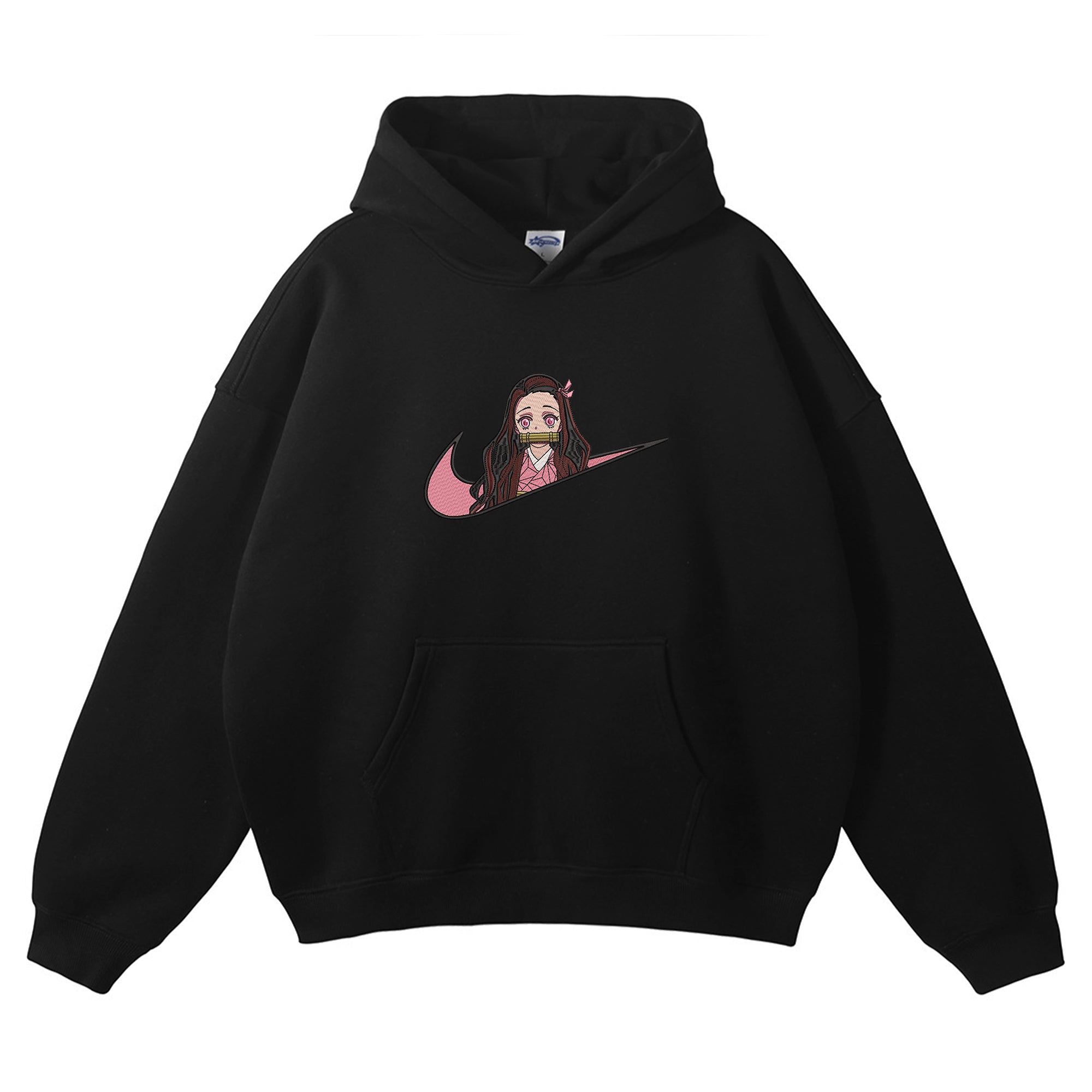 Kamado Nezuko Embroidered Hoodie