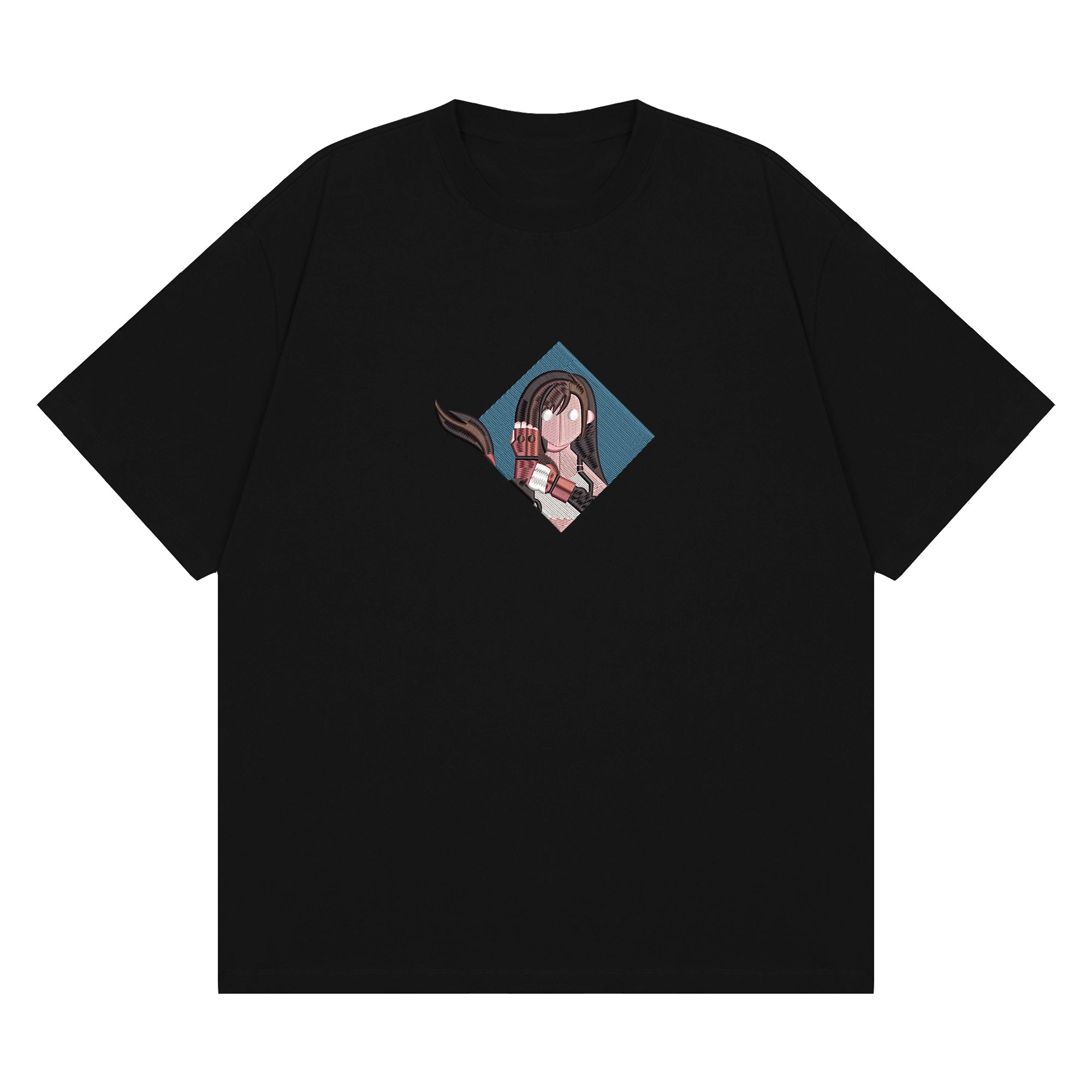 Tifa Lockhart Embroidered T-Shirt