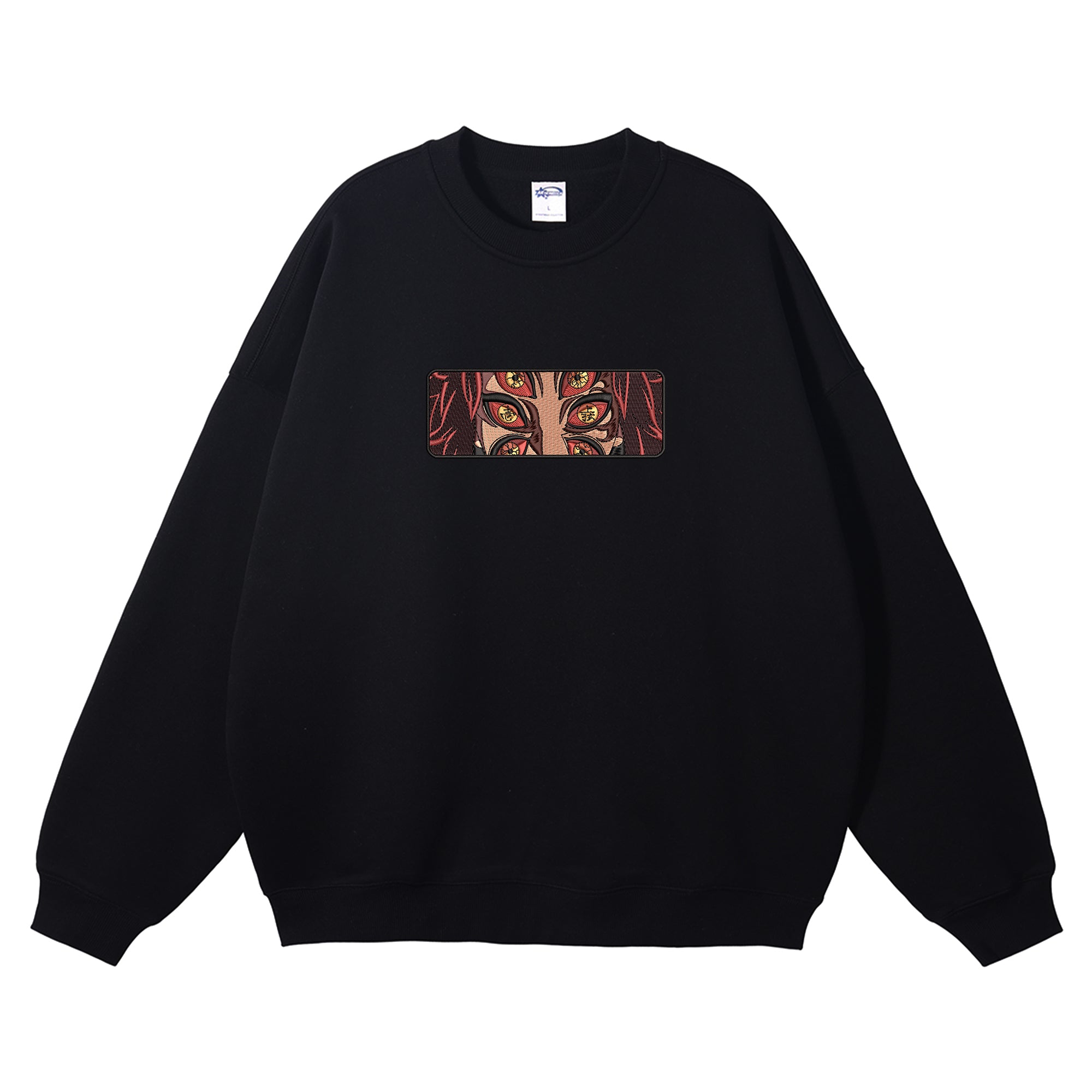 Kokushibou Embroidered Crewneck Sweatshirt