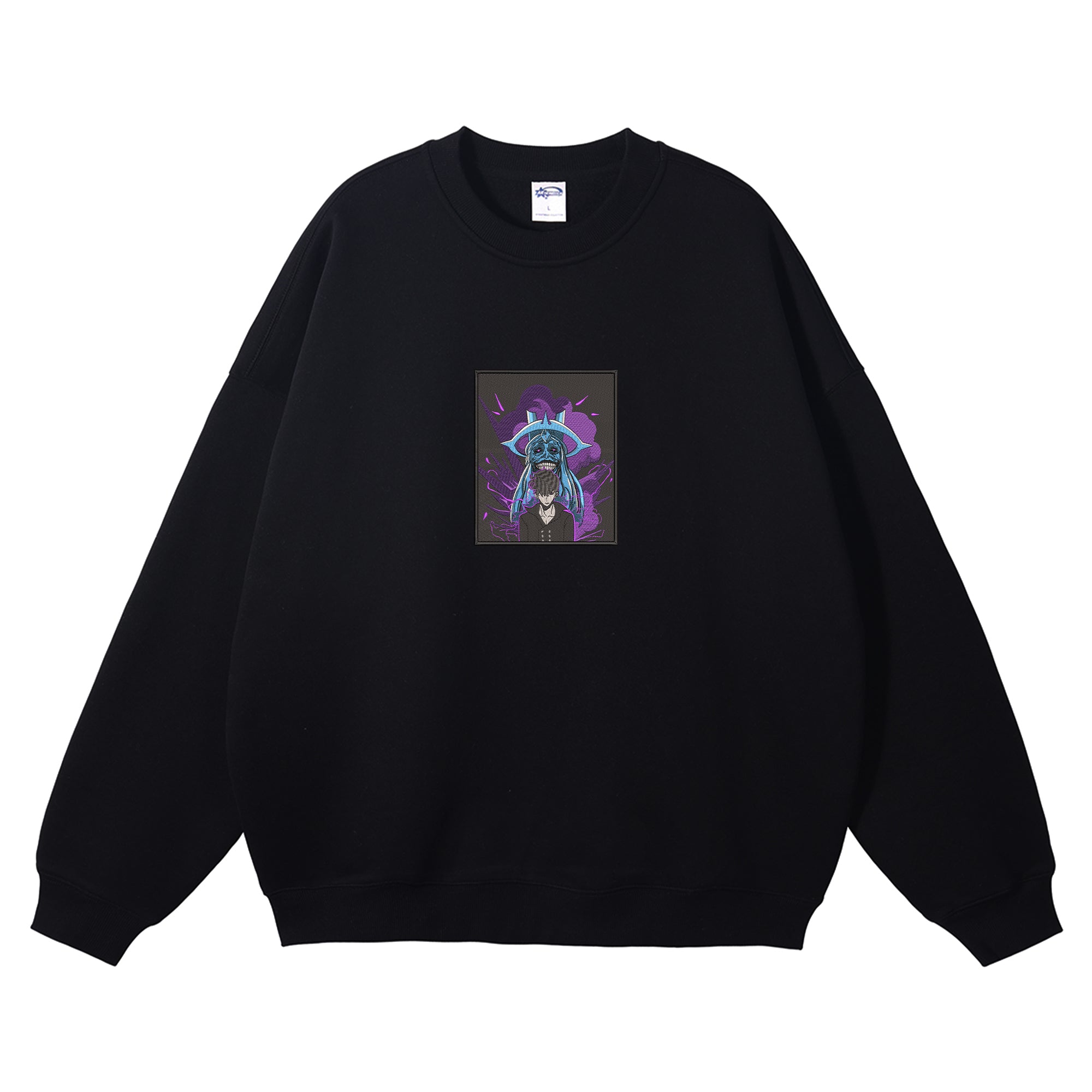 Sung Jin-woo Embroidered Crewneck Sweatshirt
