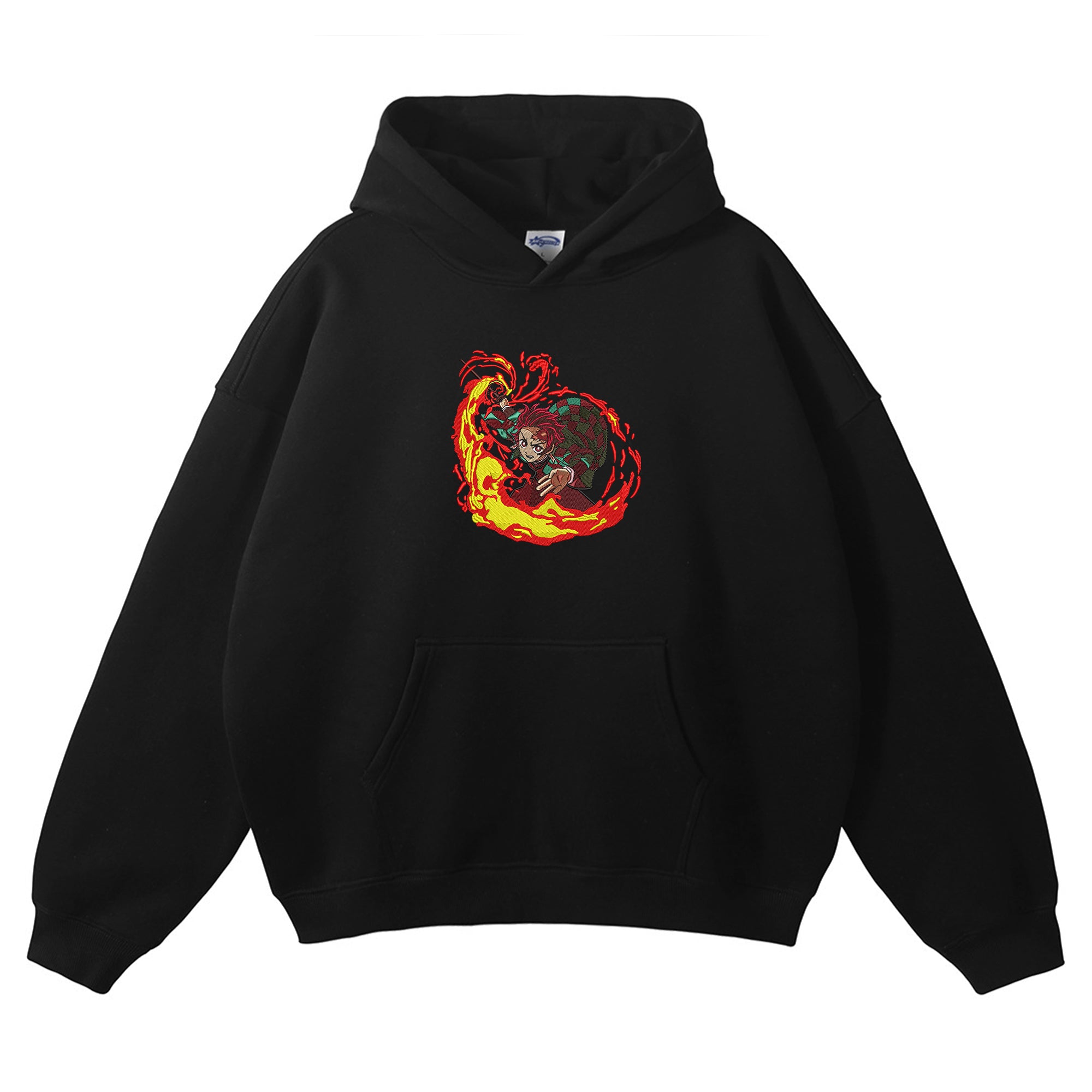 Kamado Tanjirou Embroidered Hoodie