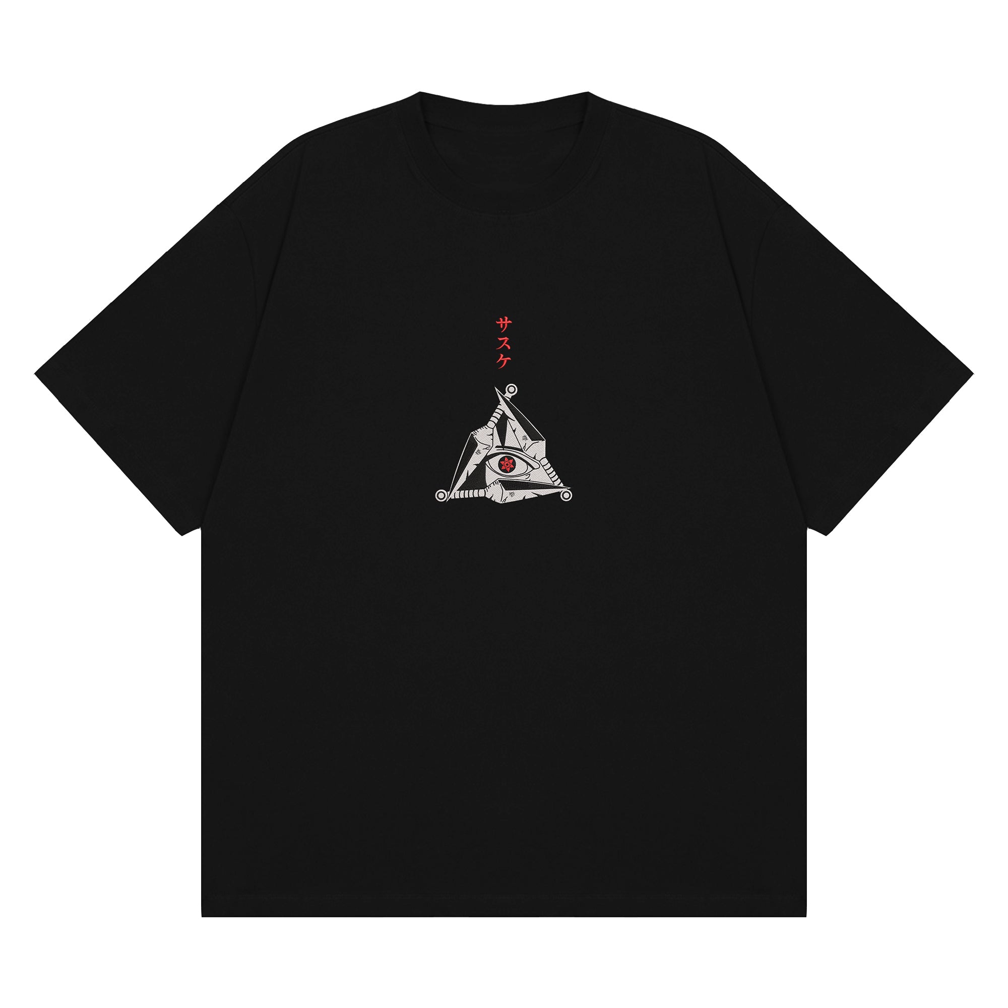 Uchiha Sasuke Embroidered T-Shirt