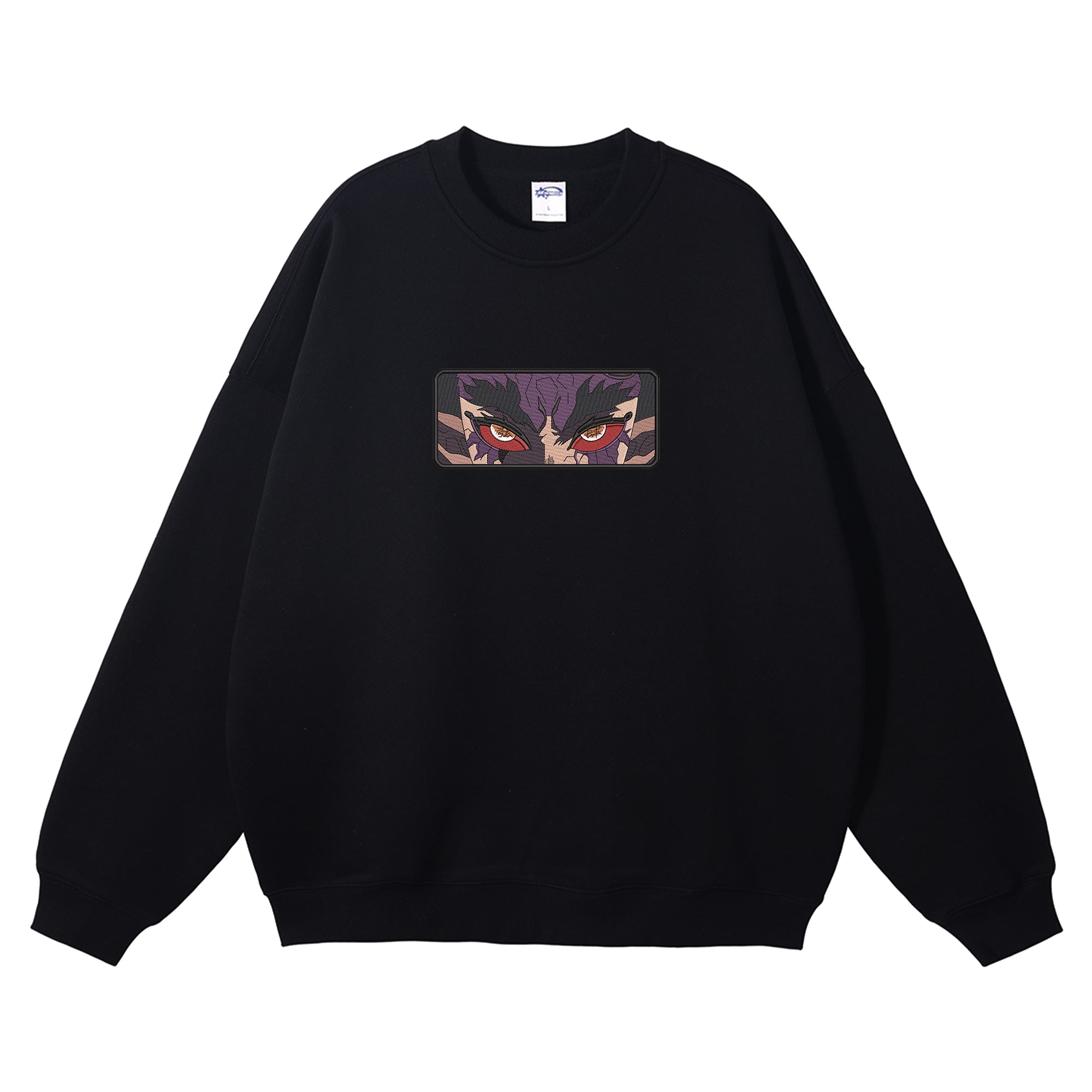 Hantengu Embroidered Crewneck Sweatshirt