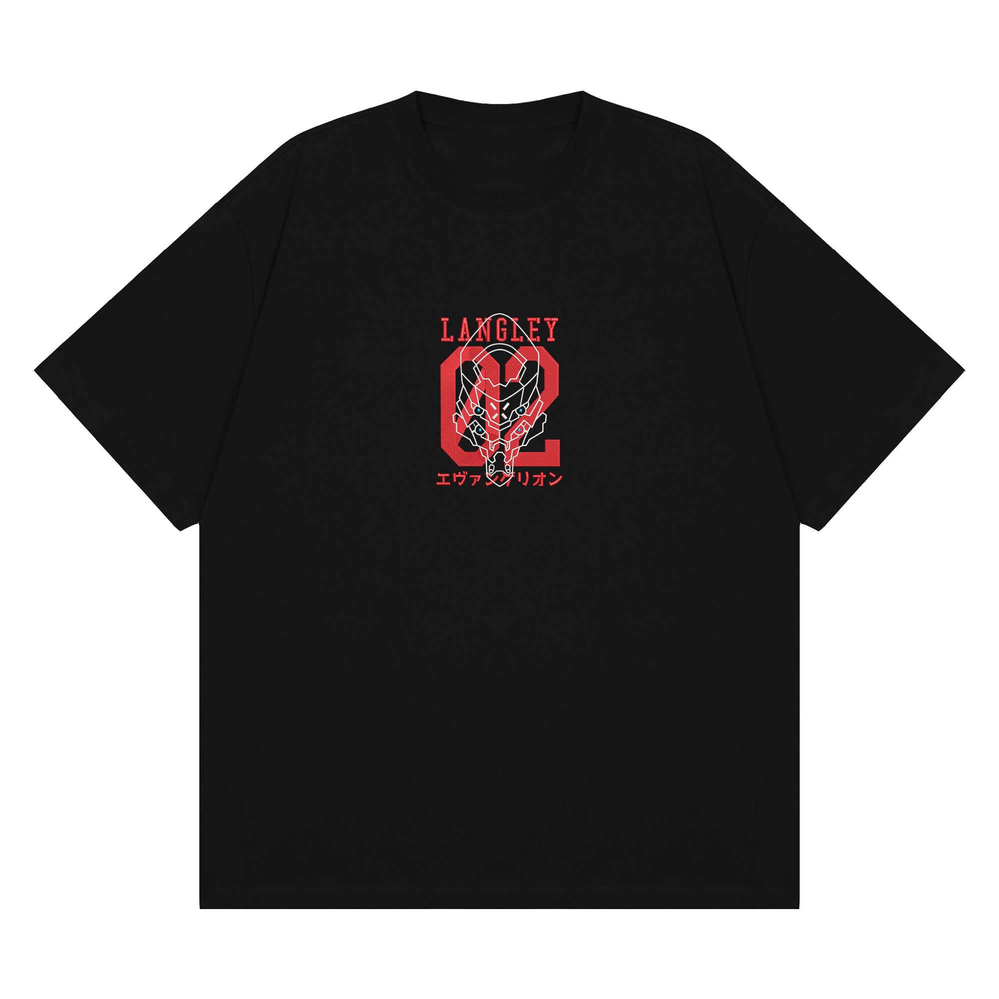 Asuka EVA02 Embroidered T-Shirt