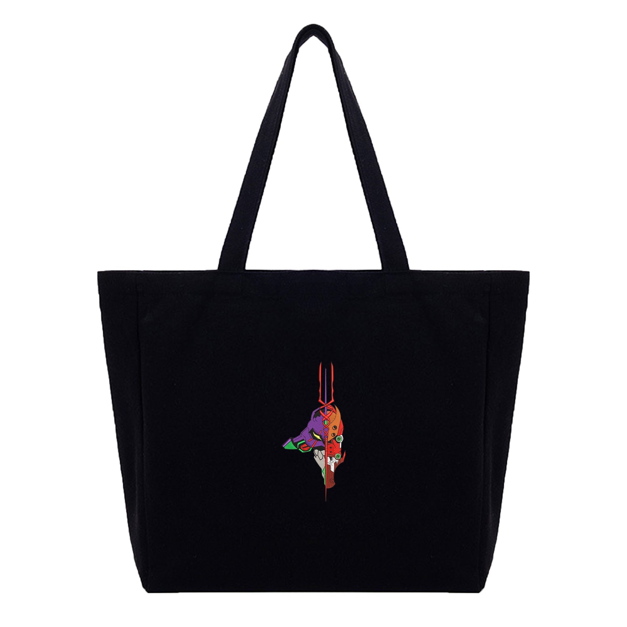 Neon Genesis Evangelion Embroidery Cotton Tote Bag
