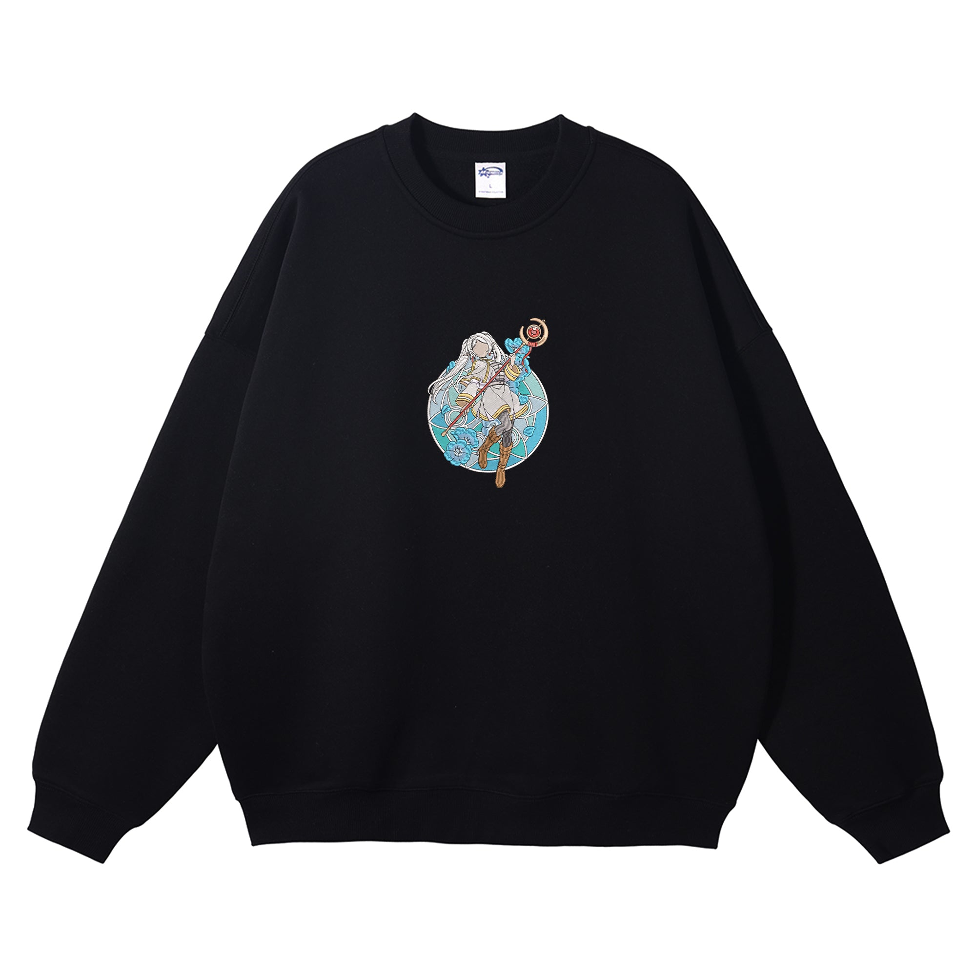 Frieren Embroidered Crewneck Sweatshirt