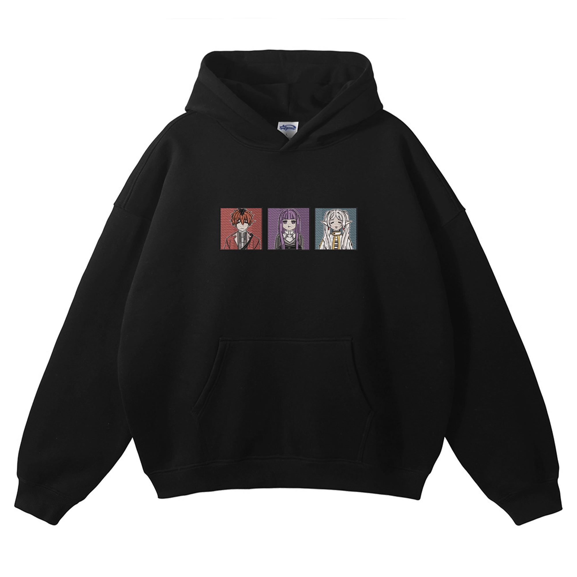 Frieren Fern Stark Embroidered Hoodie