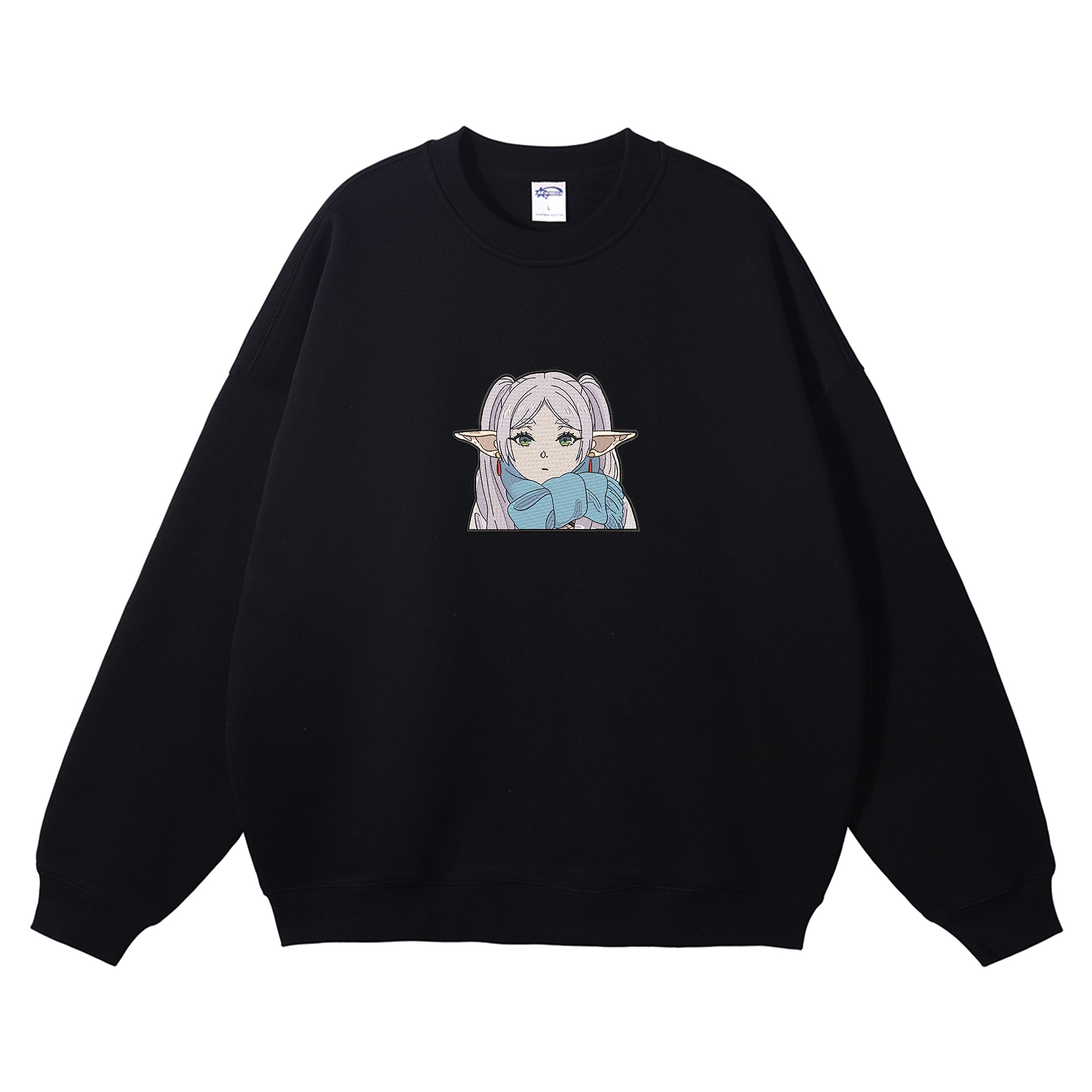 Frieren Embroidered Crewneck Sweatshirt