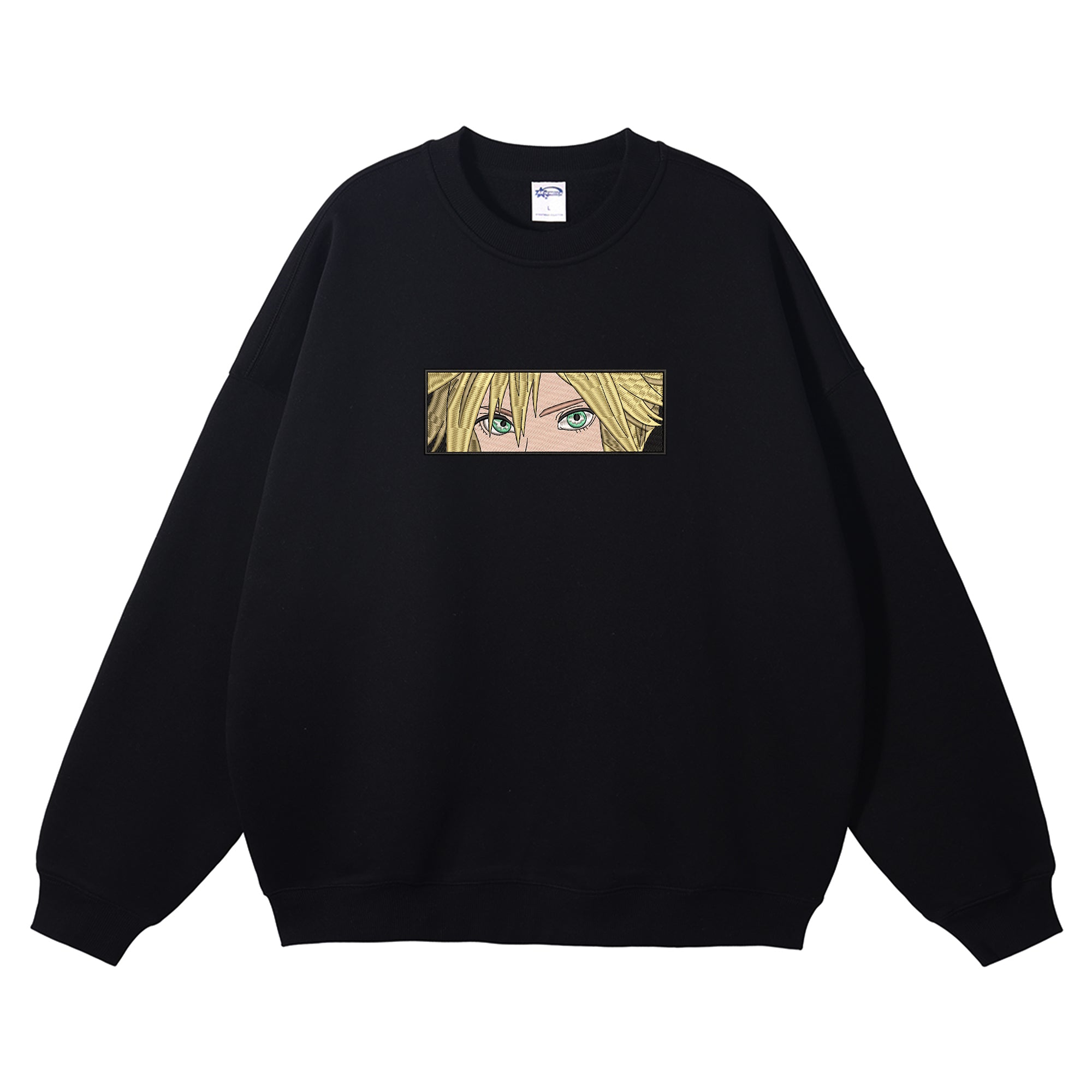 Cloud Strife Embroidered Crewneck Sweatshirt