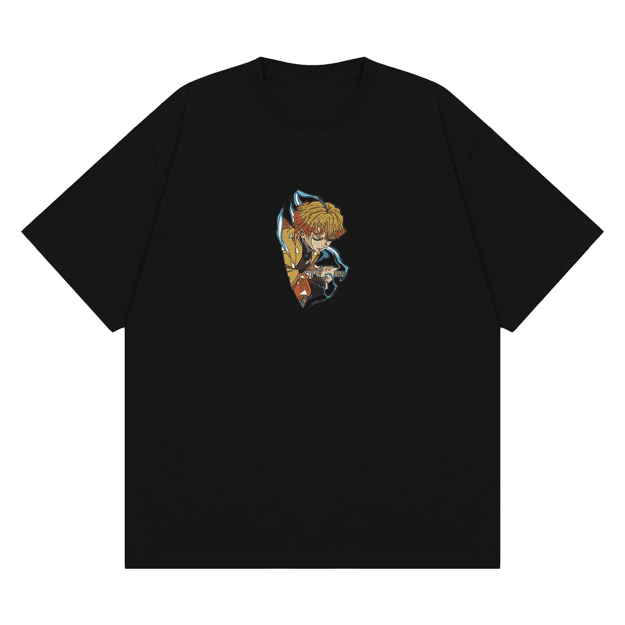 Agatsuma Zenitsu Embroidered T-Shirt
