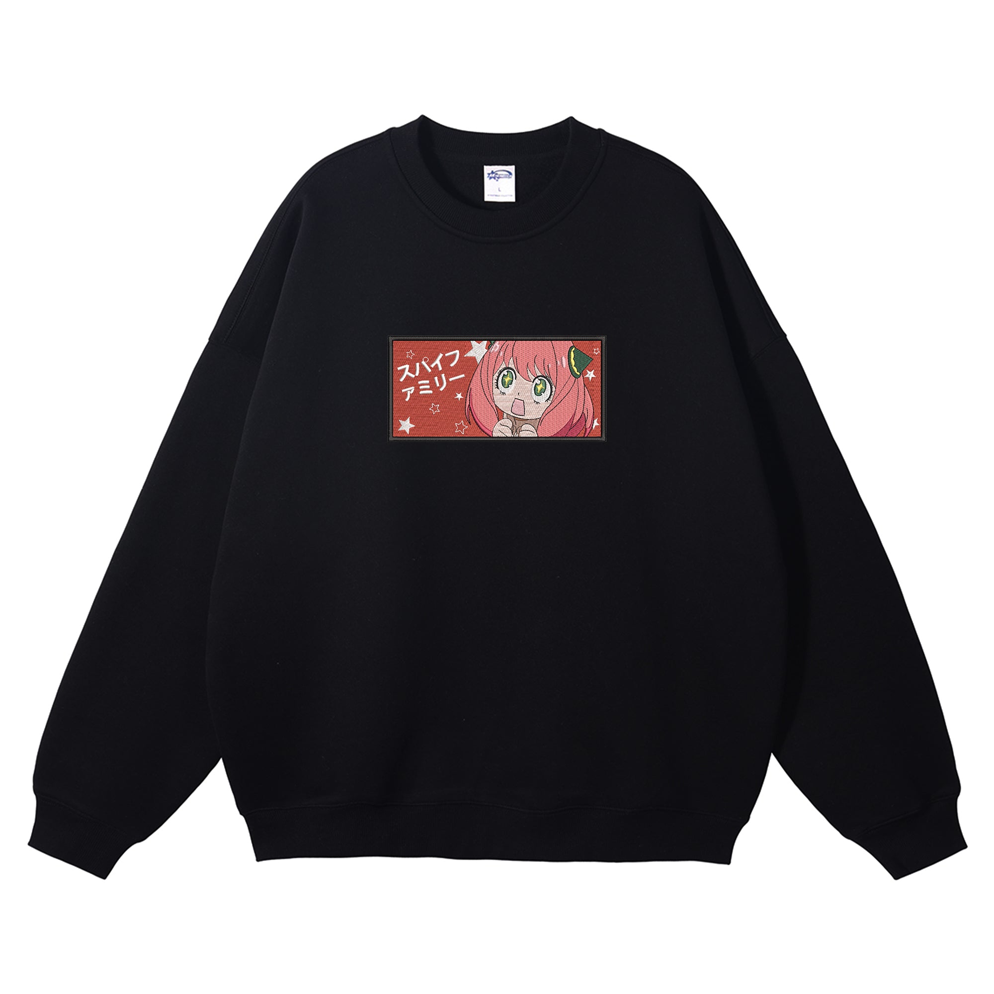 Anya Forger Embroidered Crewneck Sweatshirt