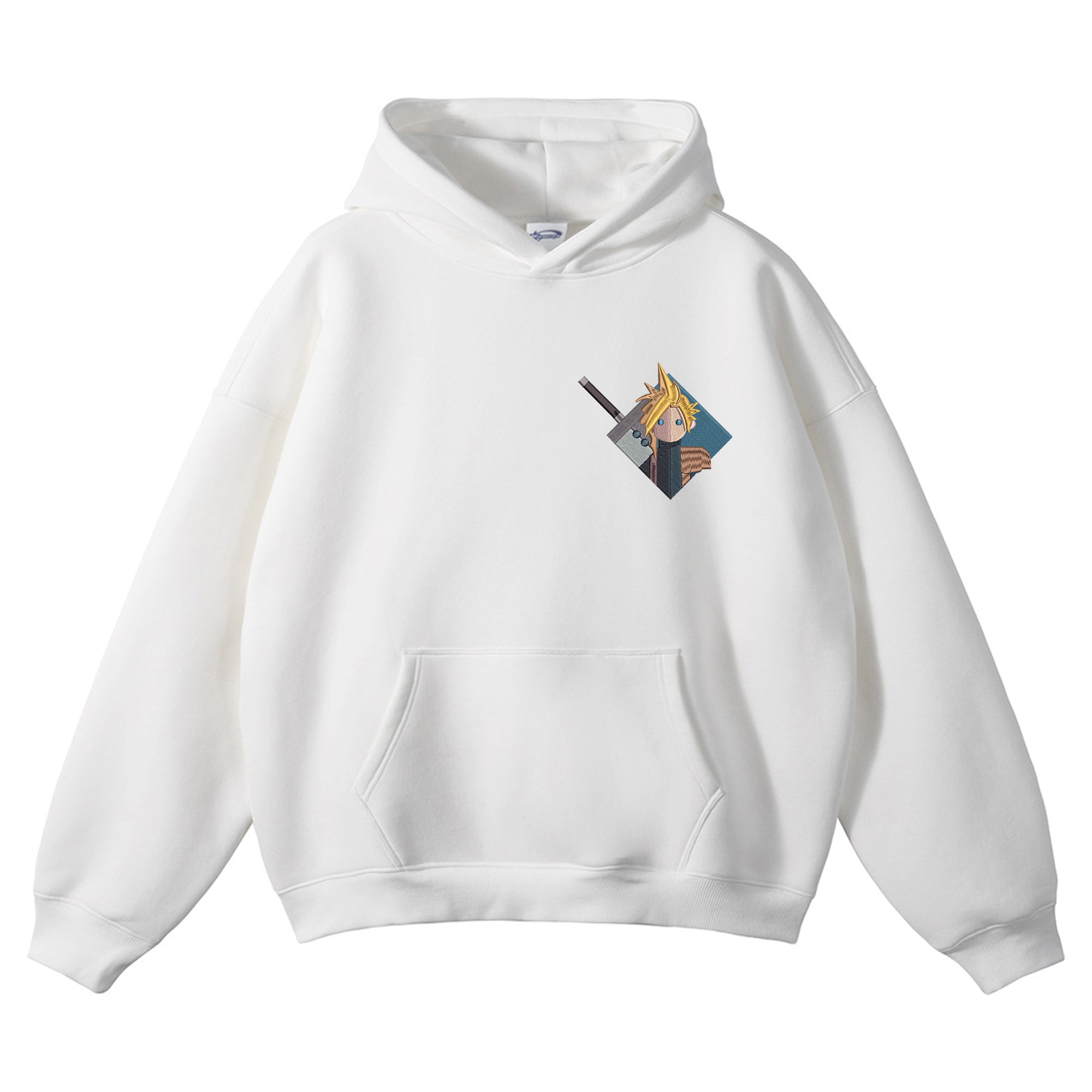 Cloud Strife Embroidered Hoodie