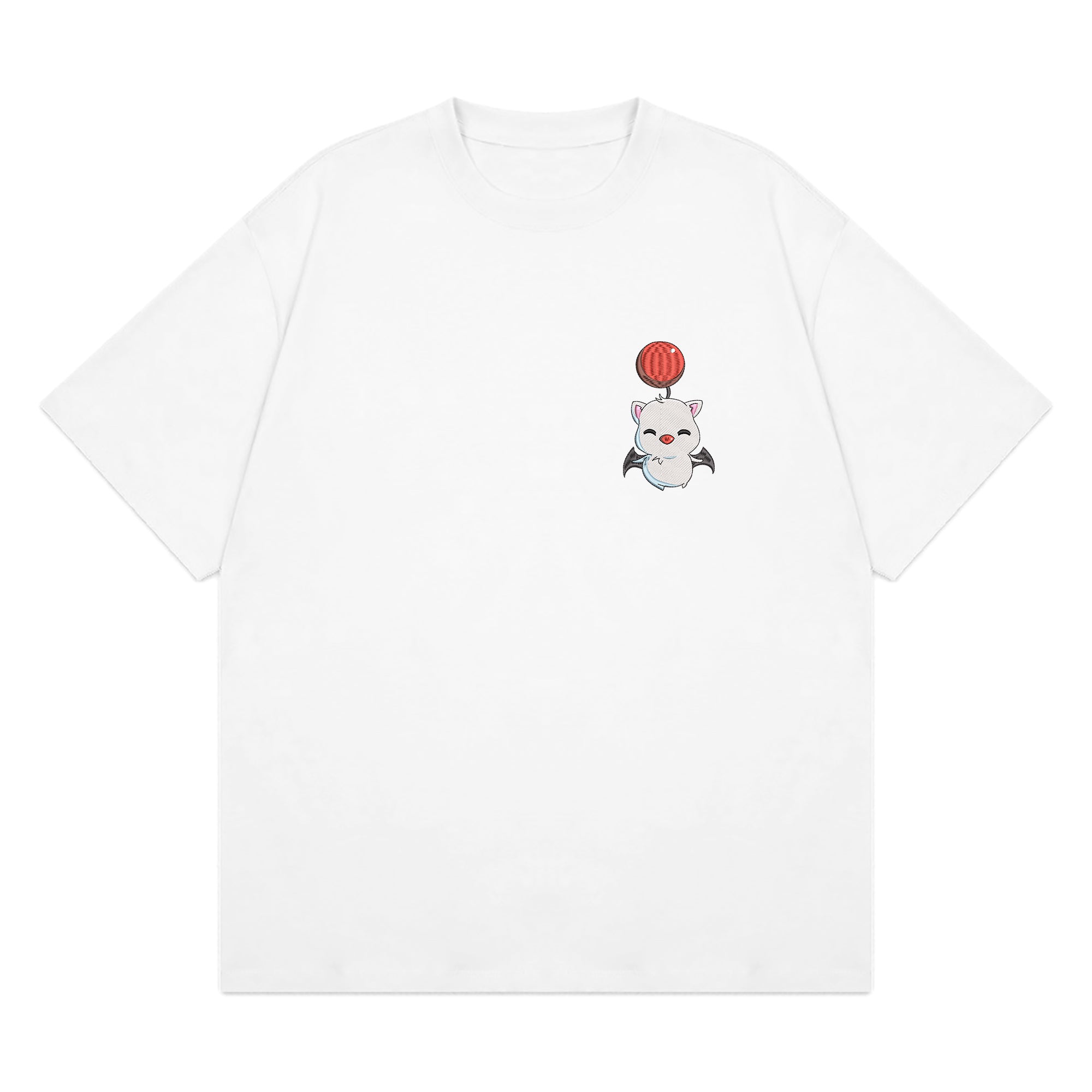 Moogle Embroidered T-Shirt