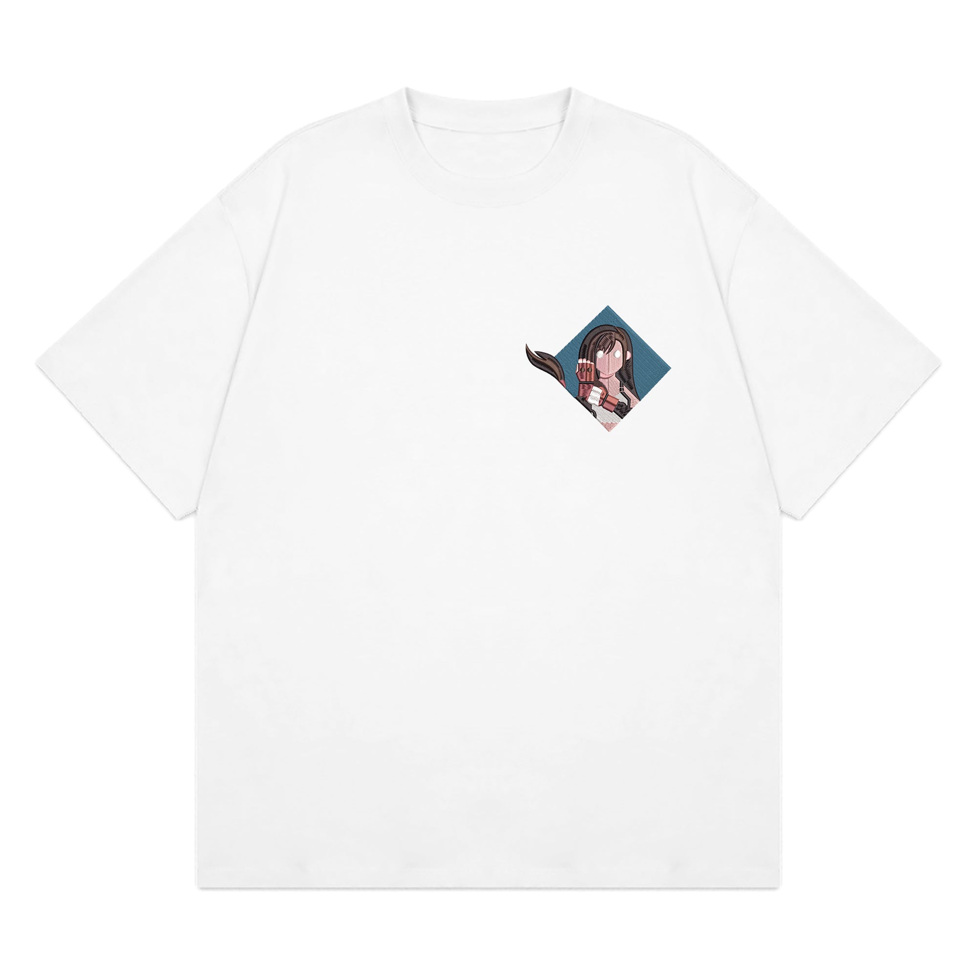 Tifa Lockhart Embroidered T-Shirt