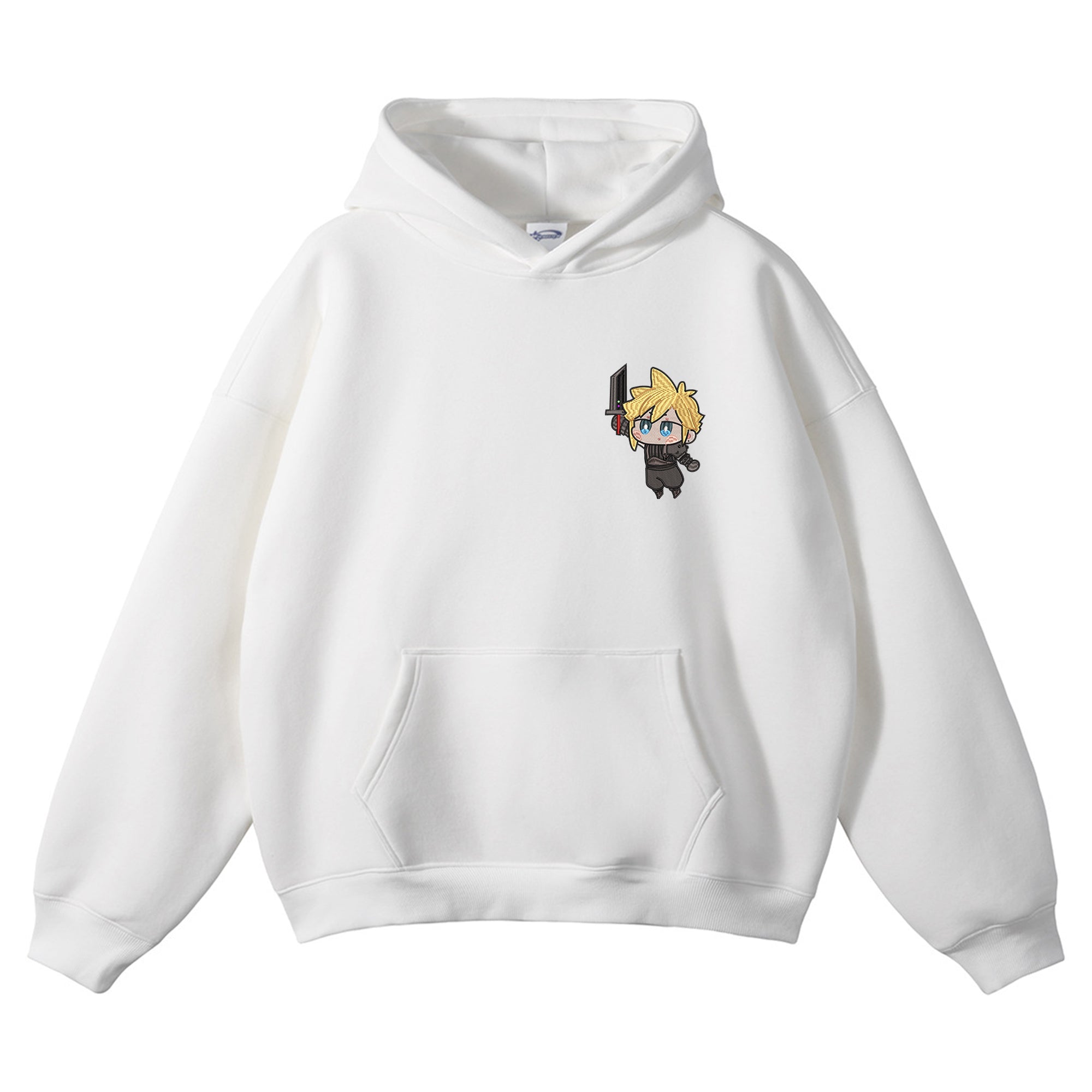 Cloud Strife Embroidered Hoodie