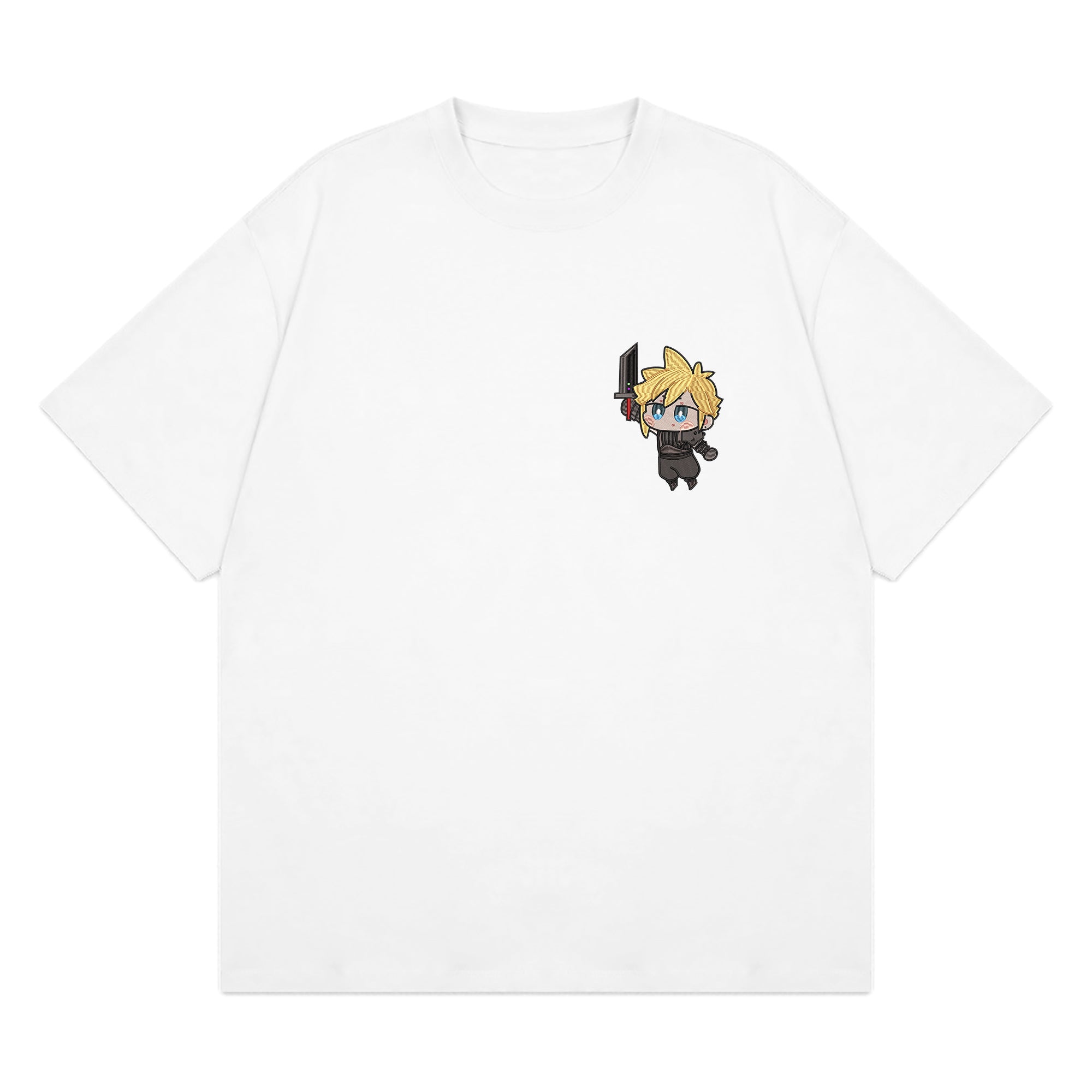 Cloud Strife Embroidered T-Shirt