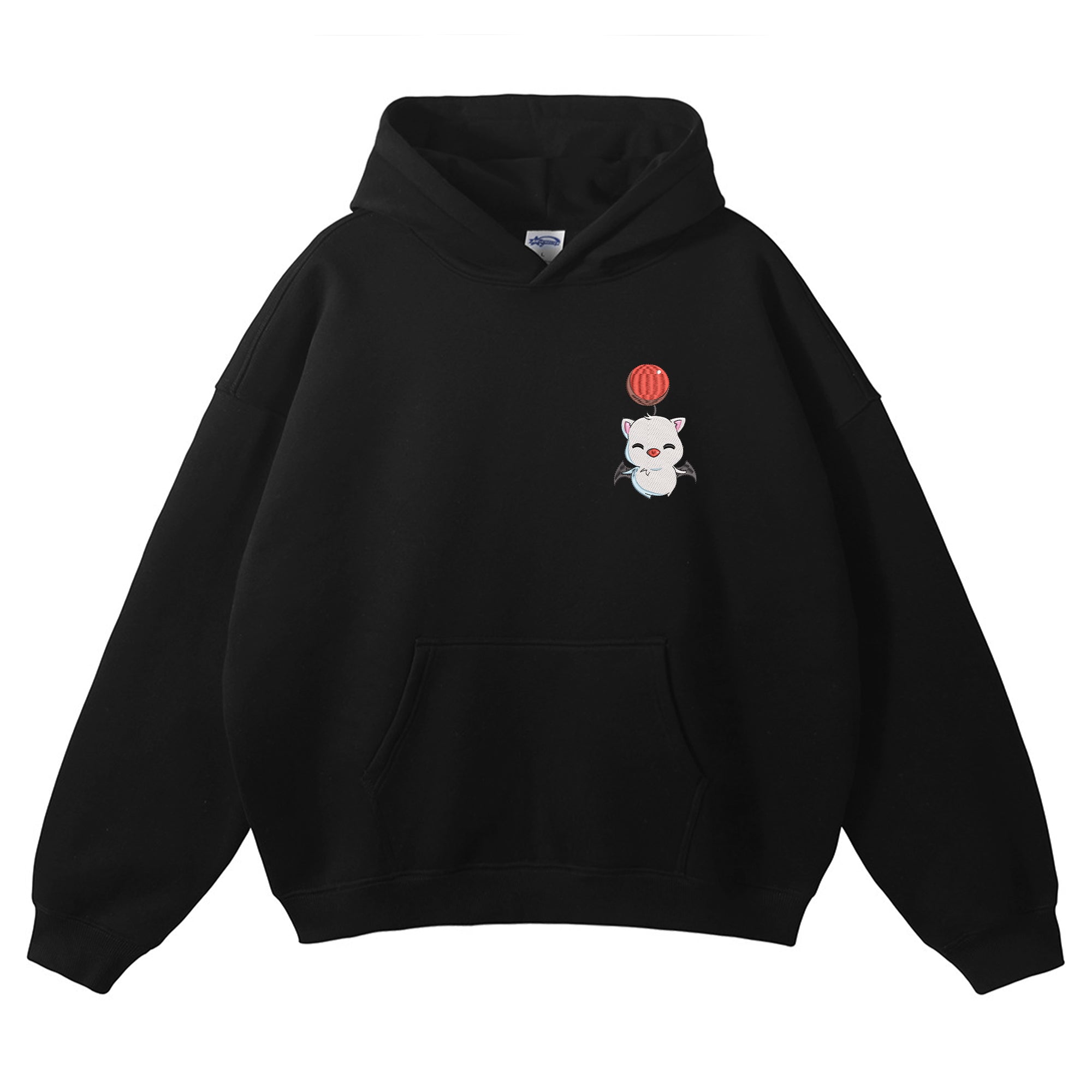 Moogle Embroidered Hoodie