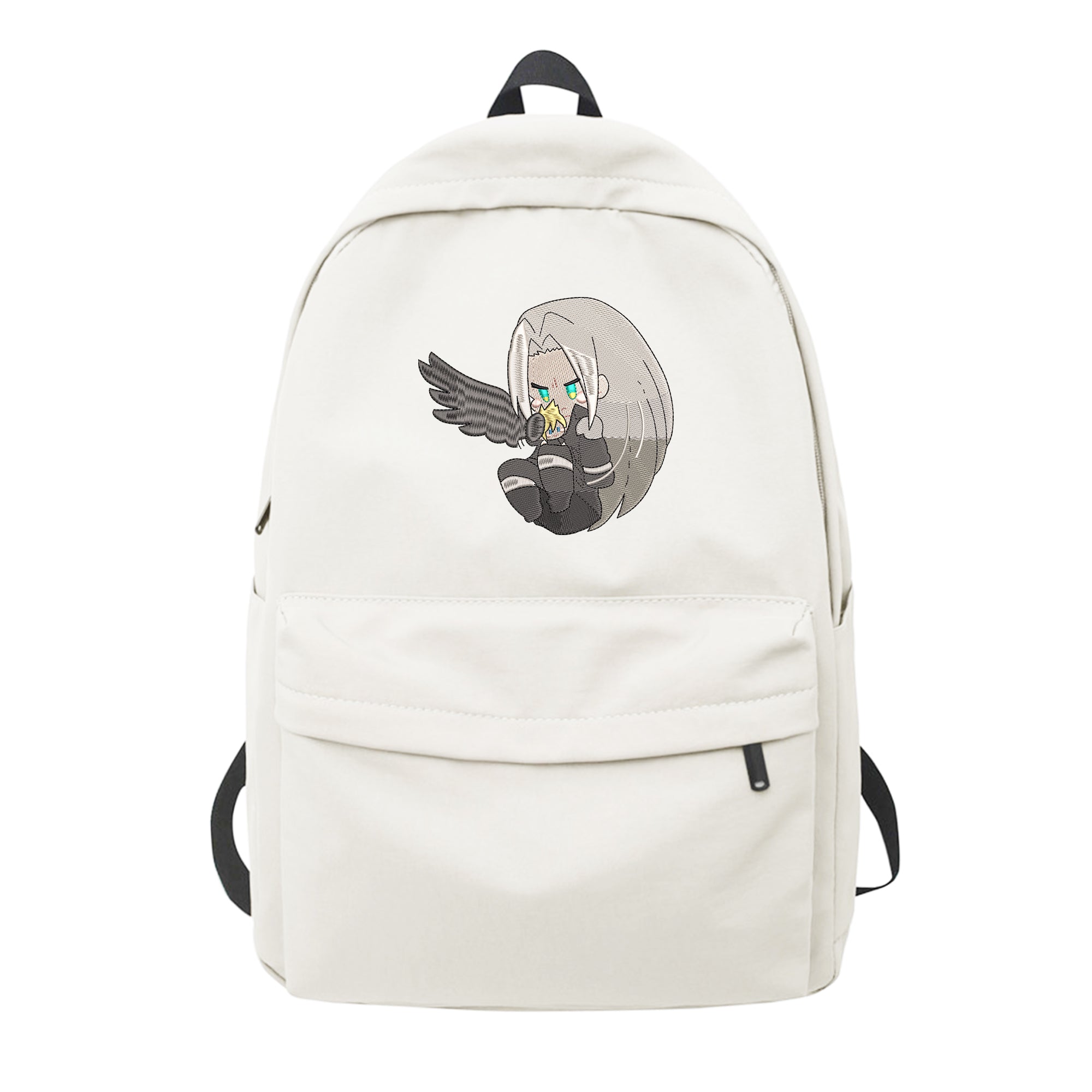 Cloud Sephiroth Embroidery Backpack