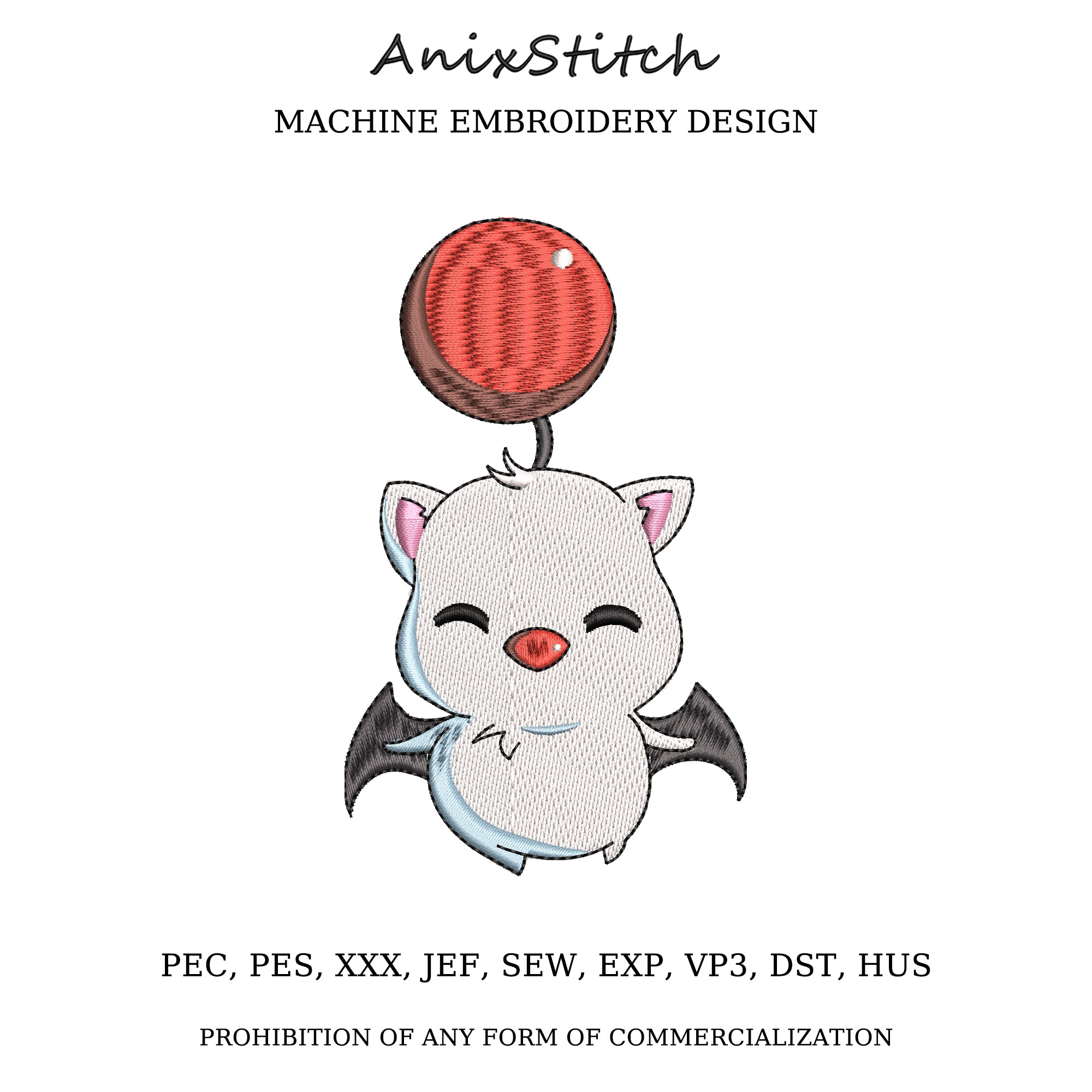 Anime Embroidery Design